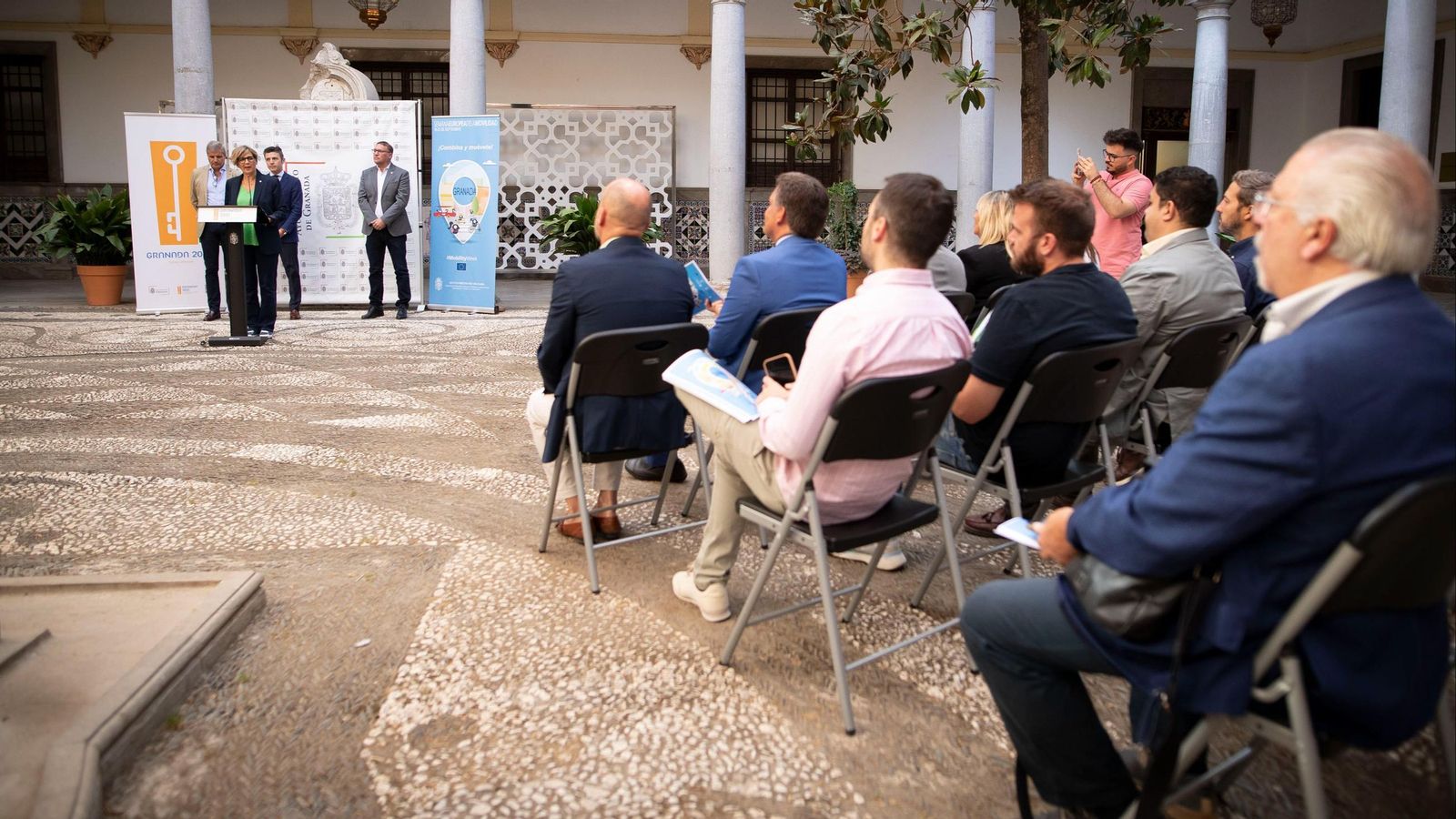 La concejal de Movilidad, Ana Agudo, presenta la programación de la Semana Europea de la Movilidad en Granada