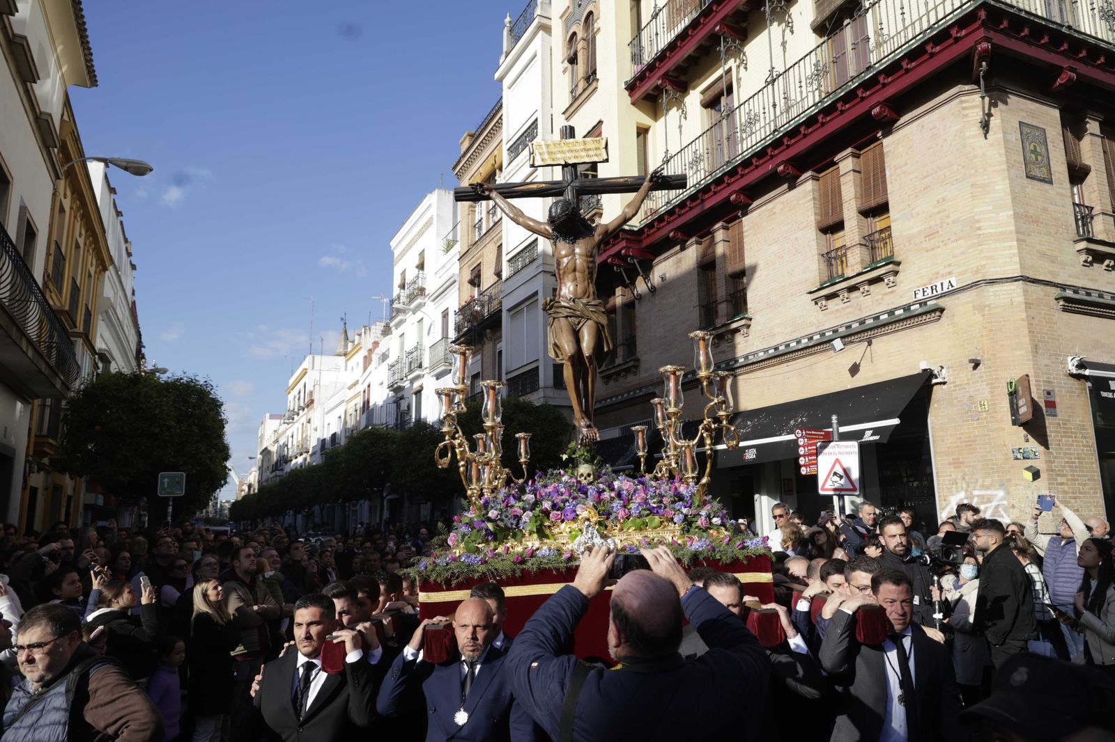 Las imágenes del Vía Crucis de las Hermandades