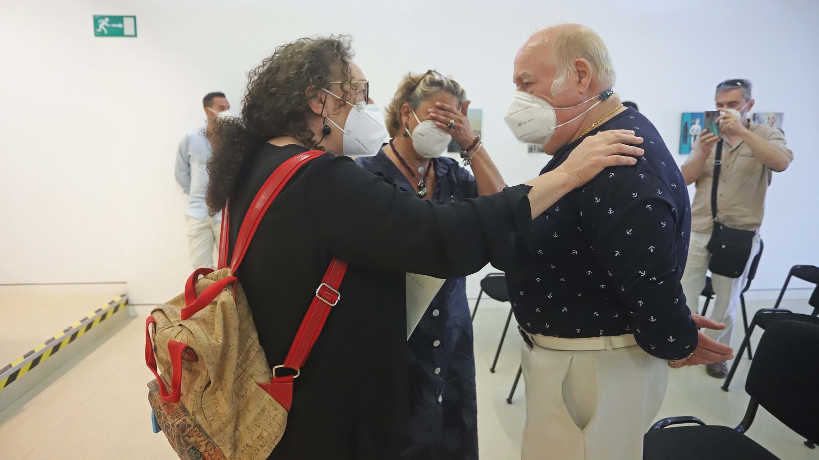 Fotos del reconocimiento a las victimas de bebés robados en La Línea