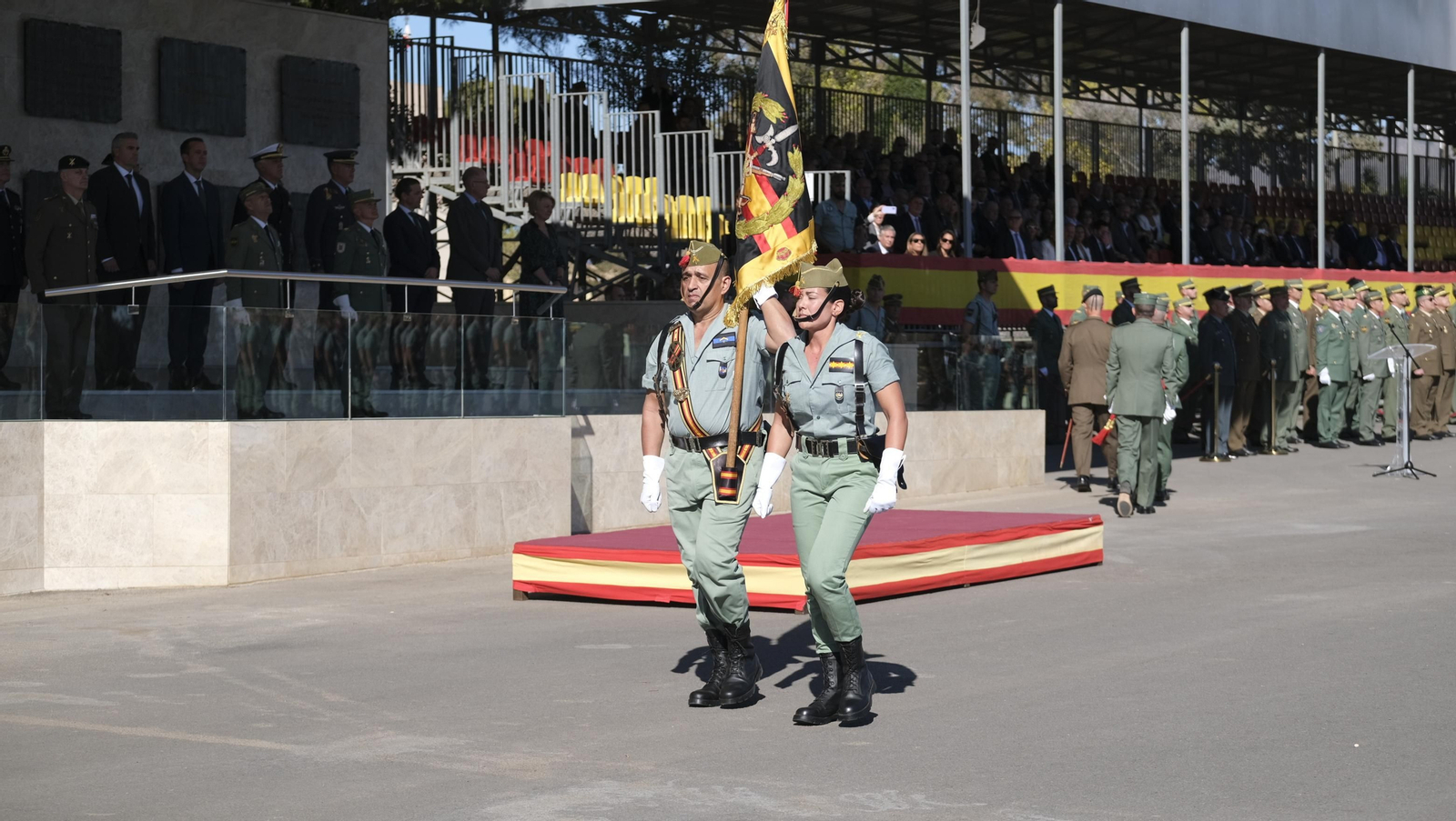Imágenes de la toma de posesión del nuevo General de la BRILEG, José Agustín Carreras Postigo