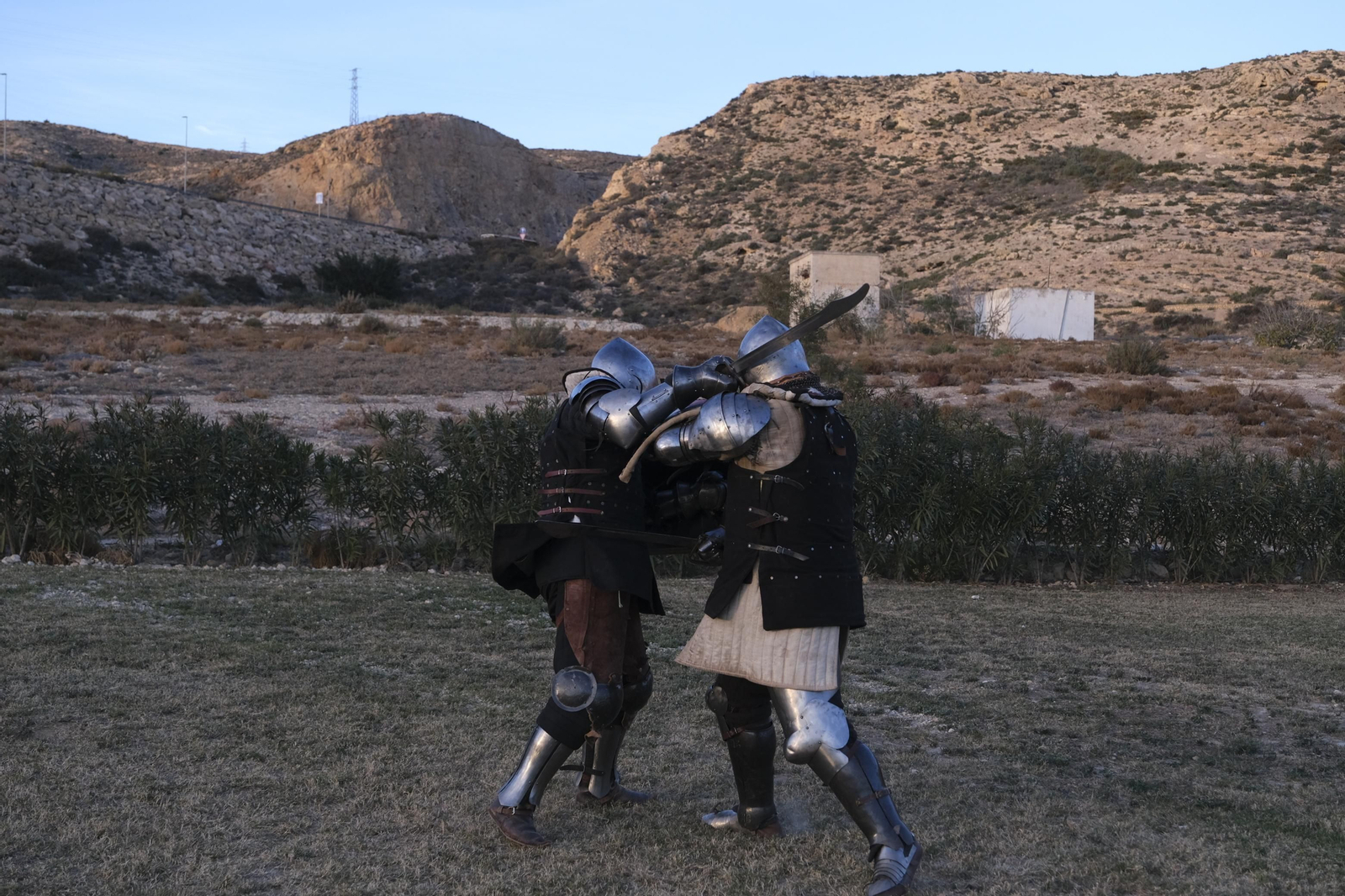 Fotogalería de los combates medievales en Almería