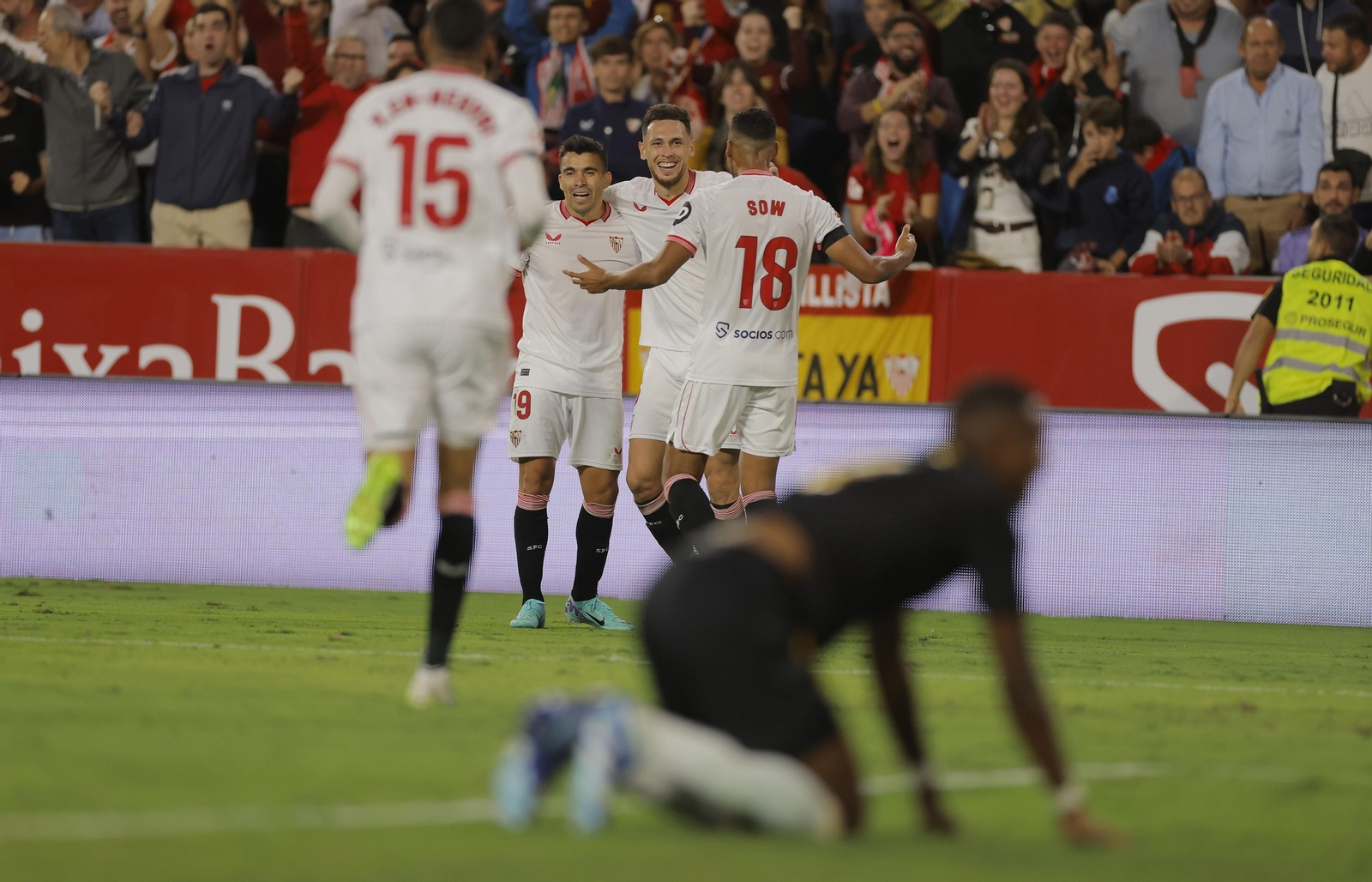 Las fotos del Sevilla-Madrid