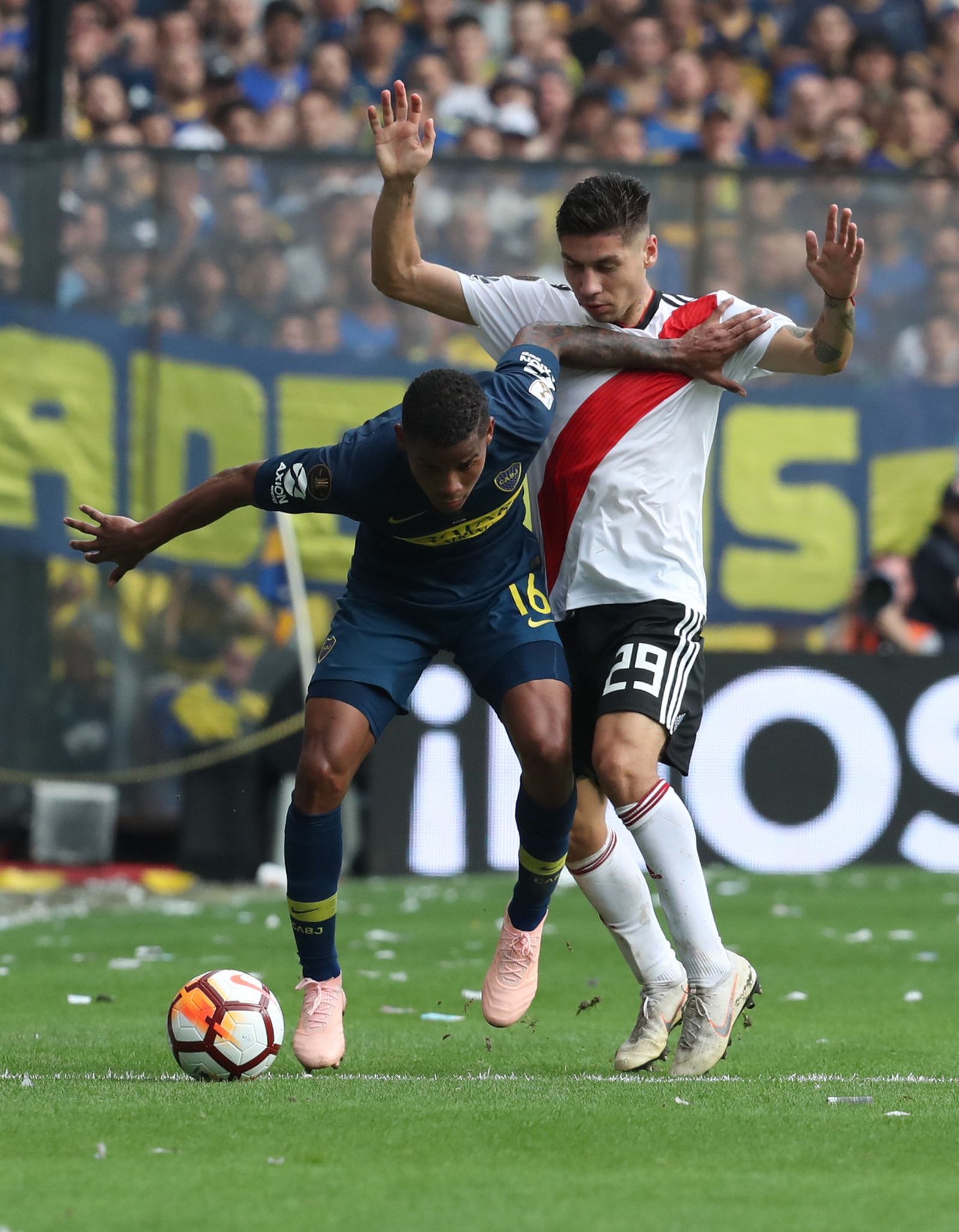 Las imágenes del Boca-River