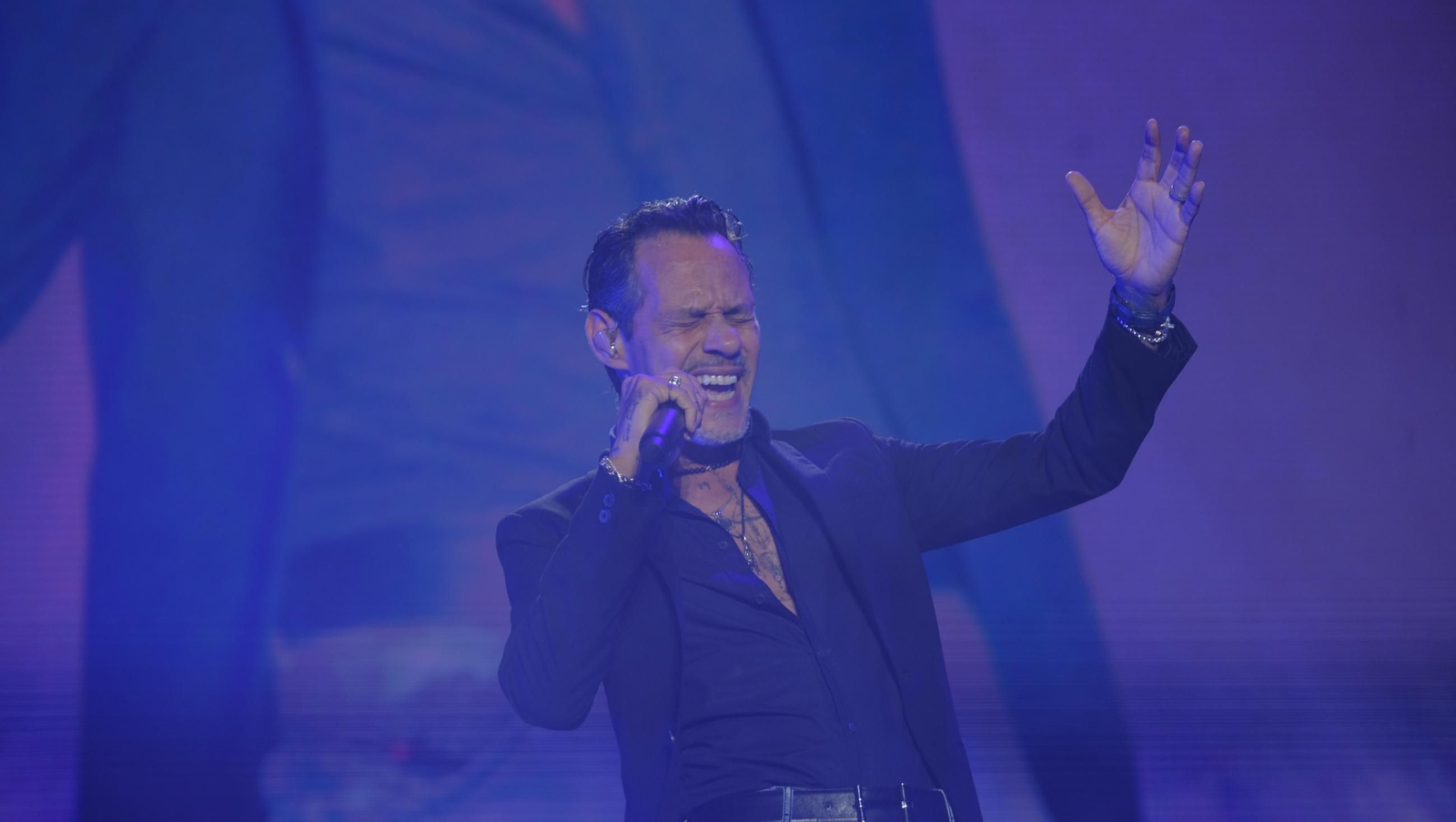 Concierto de Marc Anthony en Roquetas, en imágenes