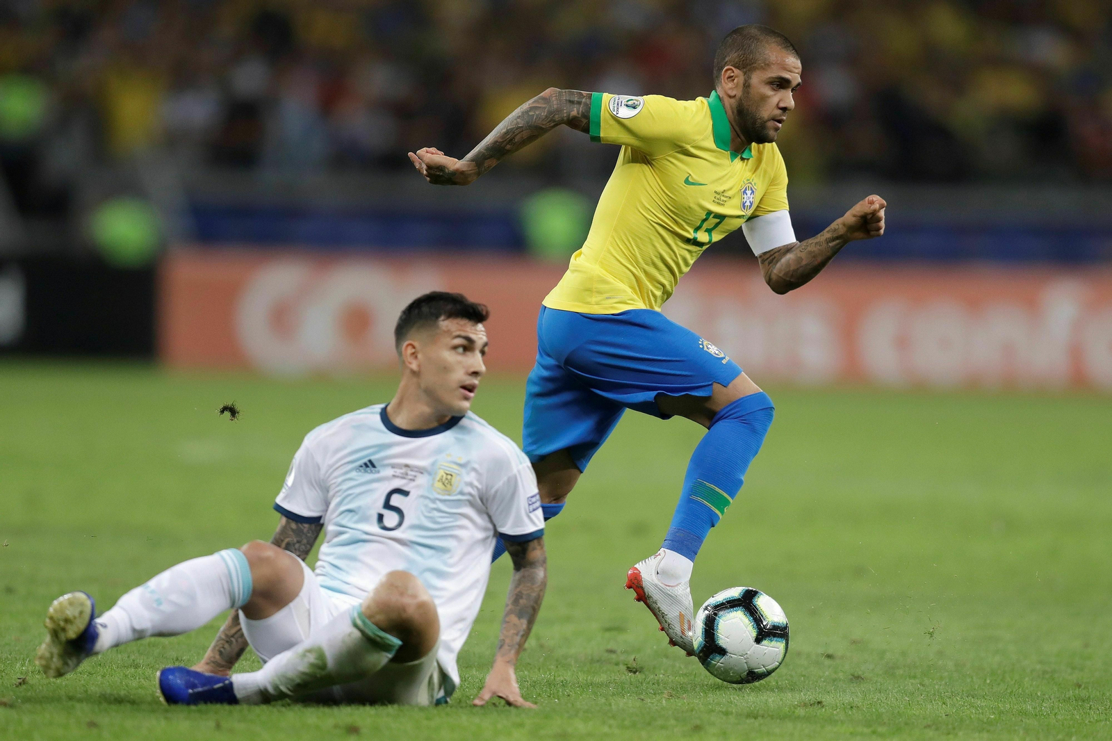 Las imágenes del Brasil-Argentina de la semifinal de la Copa América