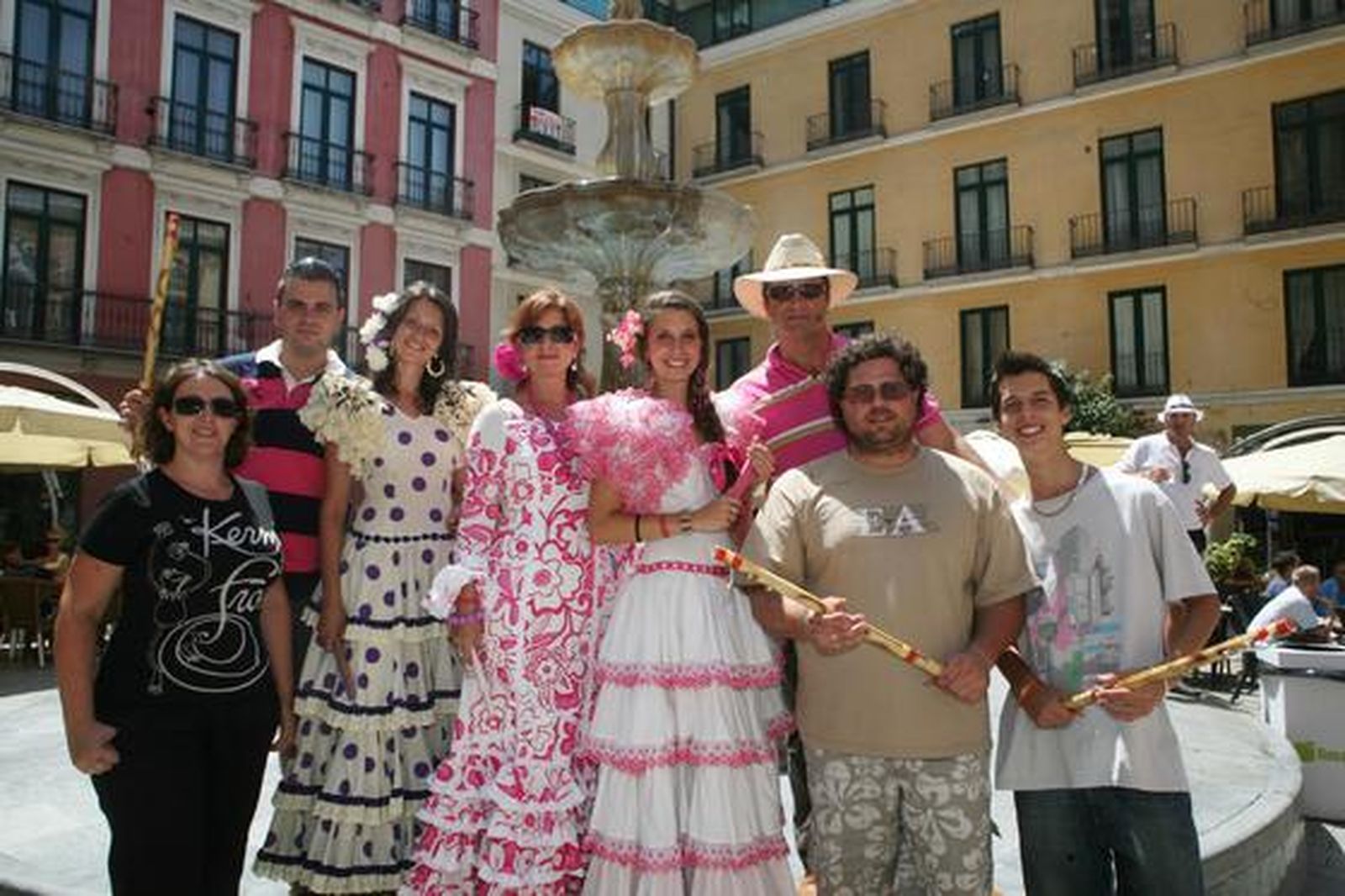 Victoria, Sergio, Elena, Lola, Susana, Miguel, Israel y Miguel.

Foto: PUNTO PRESS