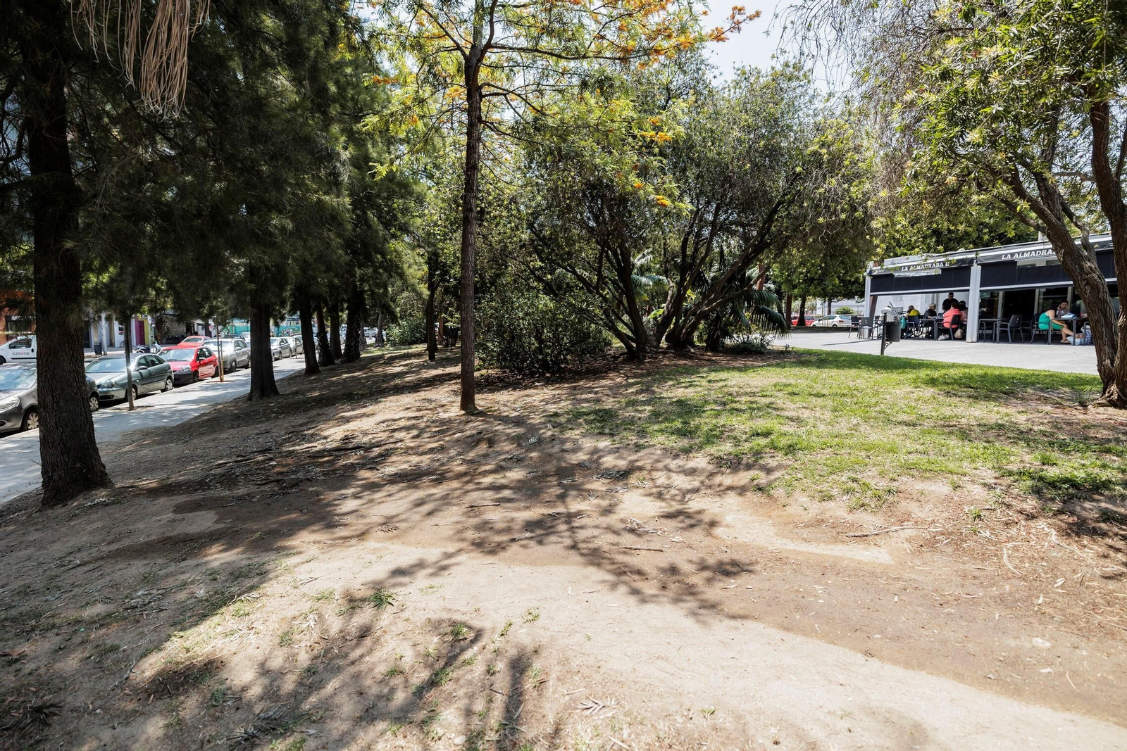 Las zonas verdes menos verdes de la ciudad de Cádiz