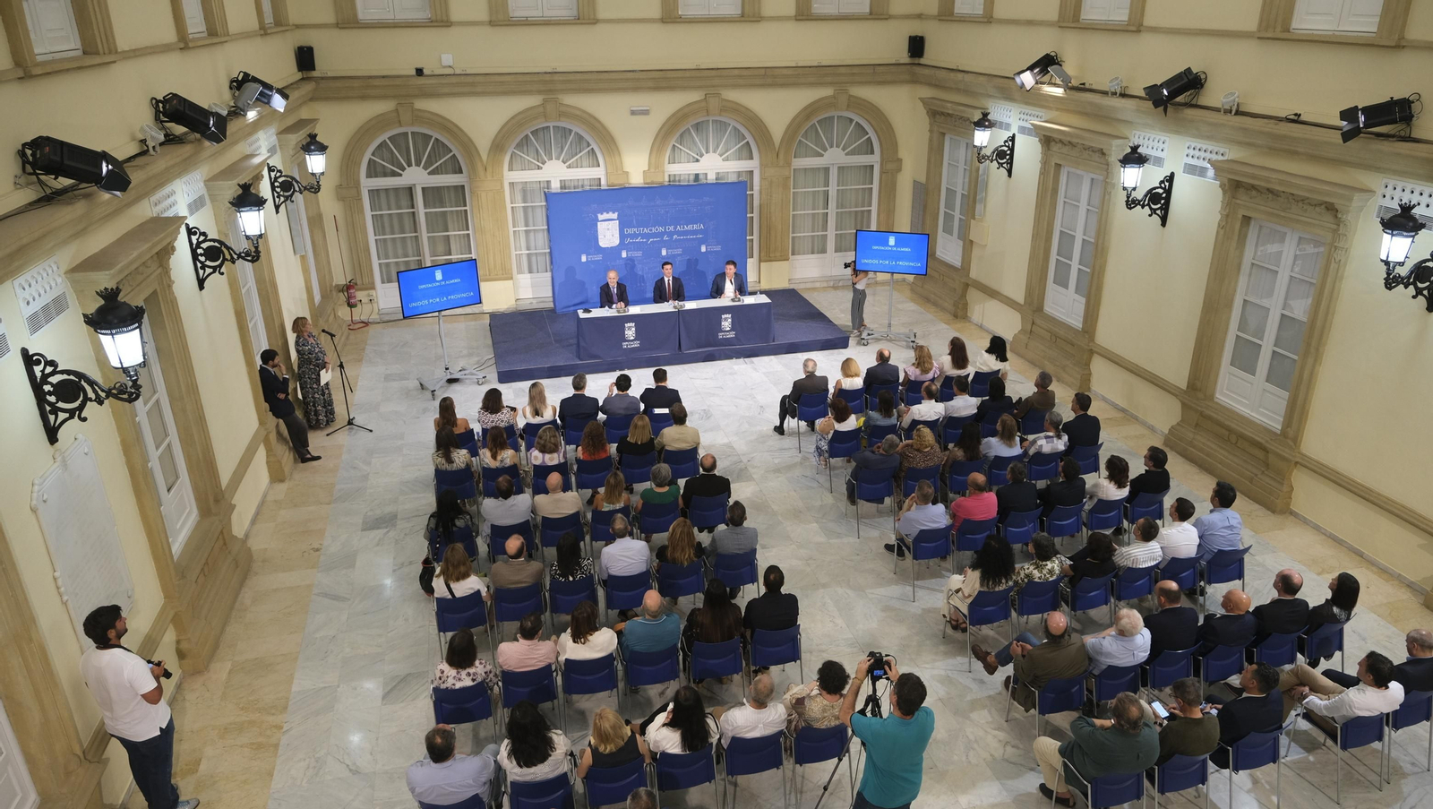 Recibimiento de la Diputación de Almería a los Directores de los centros UNED de España