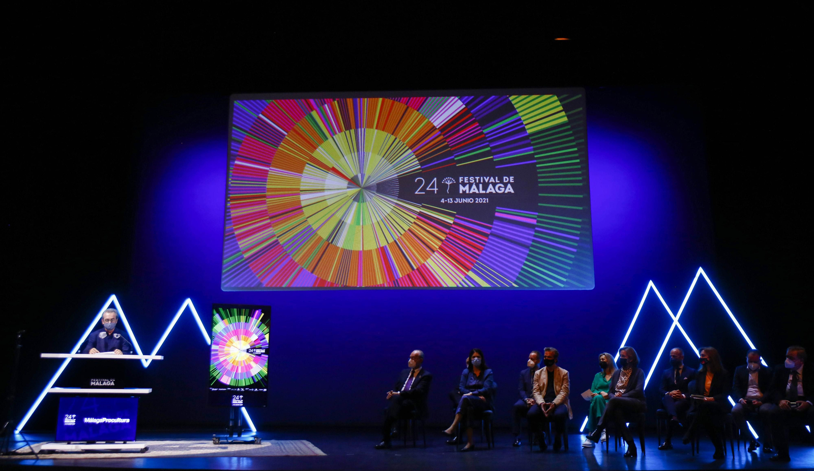 Presentación del cartel de la nueva edición del festival, hace unos días, en el Teatro Cervantes.