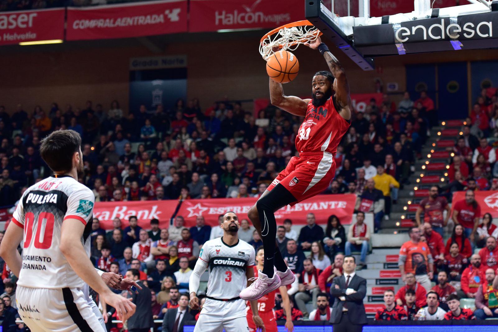Las mejores imágenes del UCAM Murcia-Covirán Granada