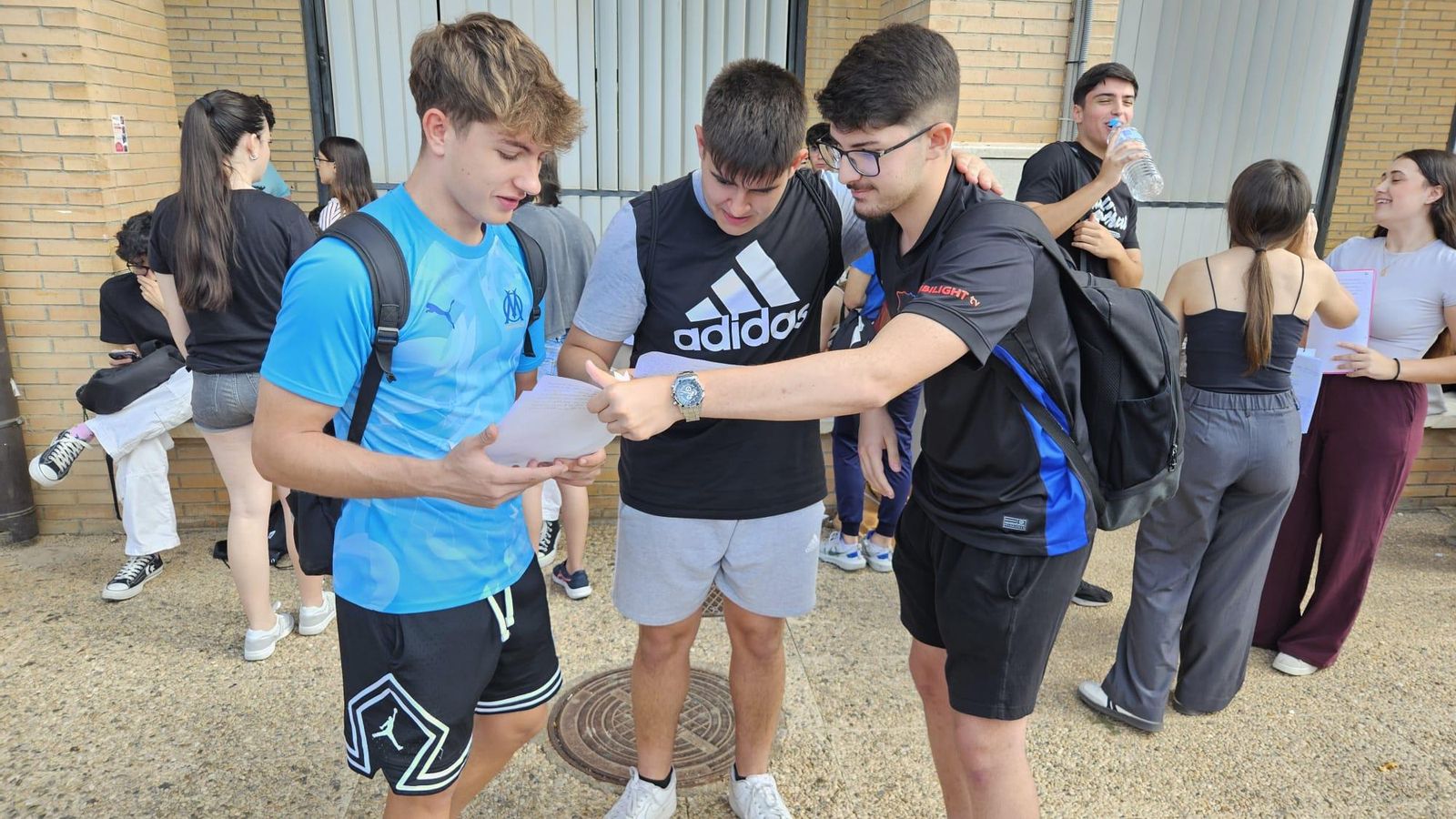 Primer día de la PAU en la sede de la Universidad de Almería