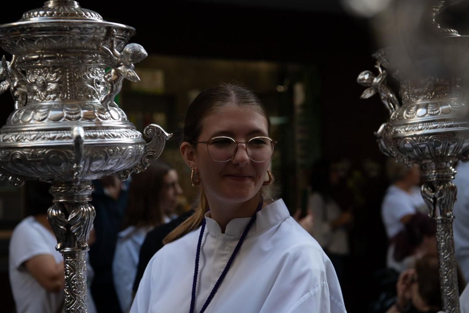 El pueblo de Jaén abraza con solemnidad a El Abuelo en la Magna, en imágenes