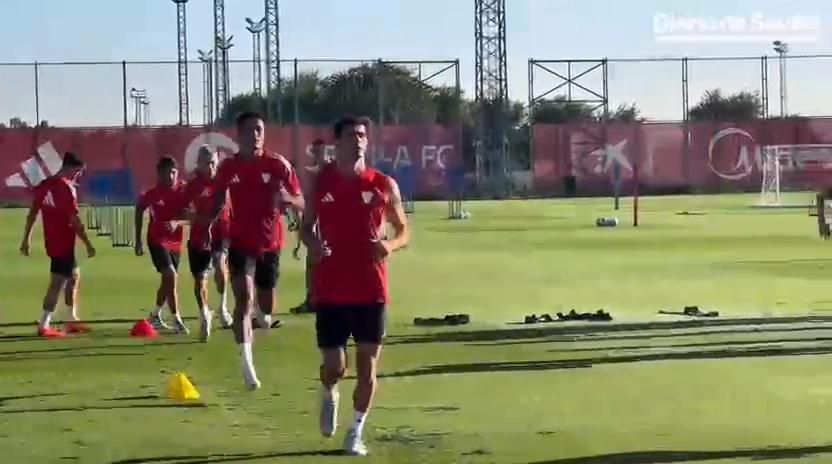 Entrenamiento Sevilla FC 23 de julio de 2025