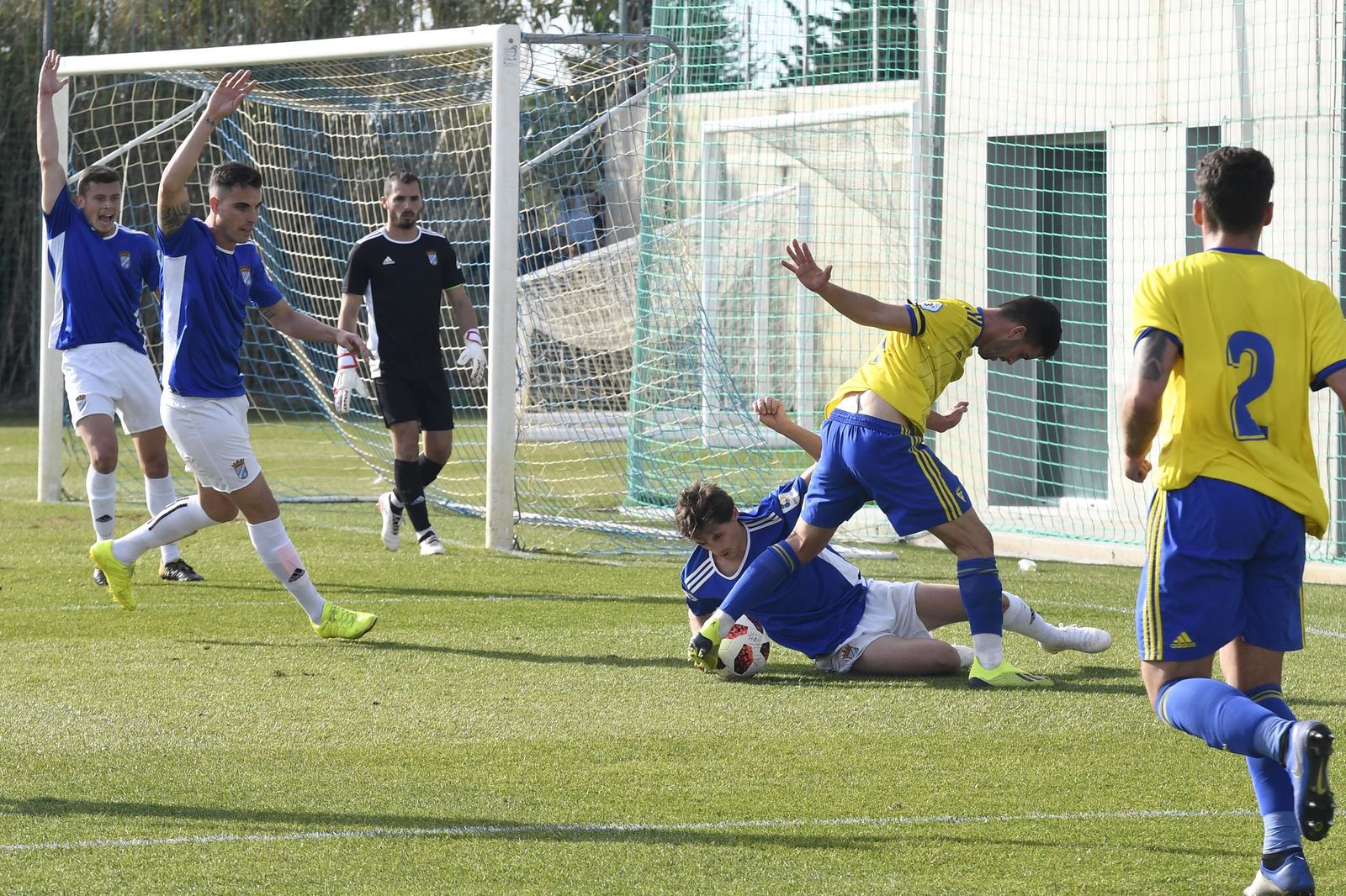 Imágenes del Cádiz B-Xerez CD (0-0)