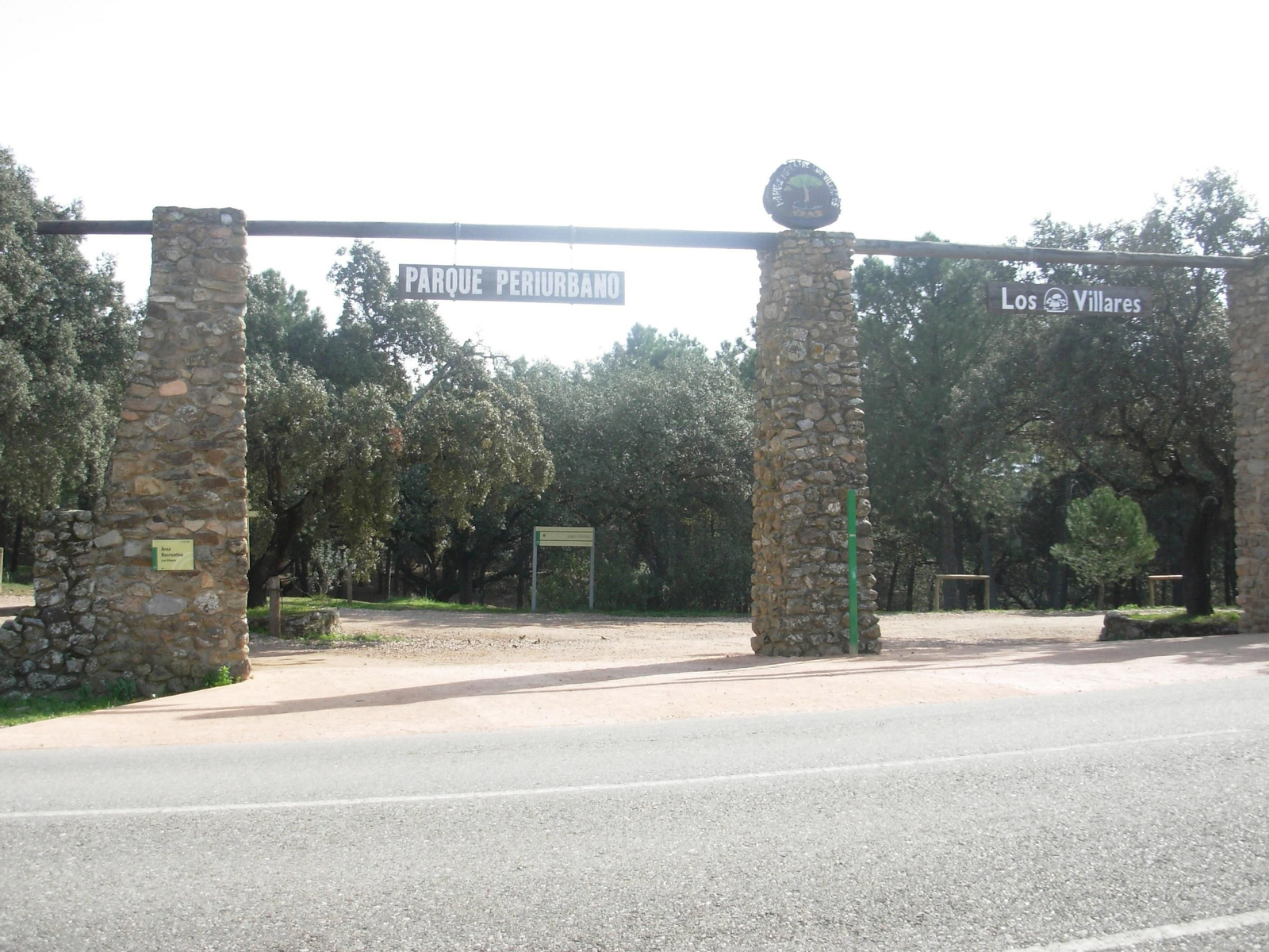 Exterior del parque periurbano de Los Villares.