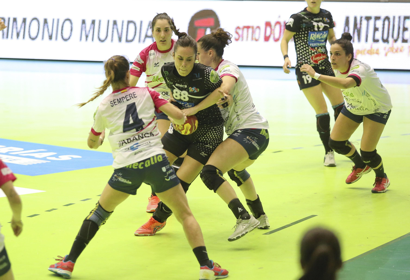 Paula García, en la Copa de la Reina pasada.