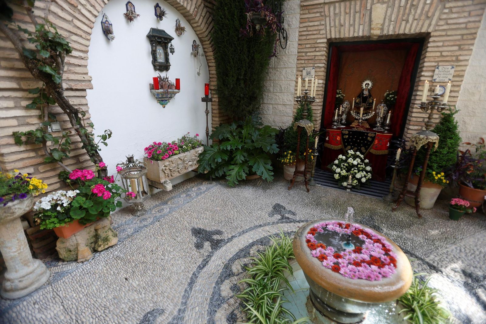 Los Patios de Córdoba que abren este Viernes Santo, en imágenes