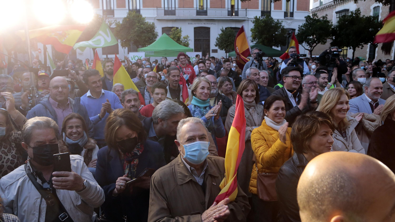 Imágenes del mitin de Vox en Jerez