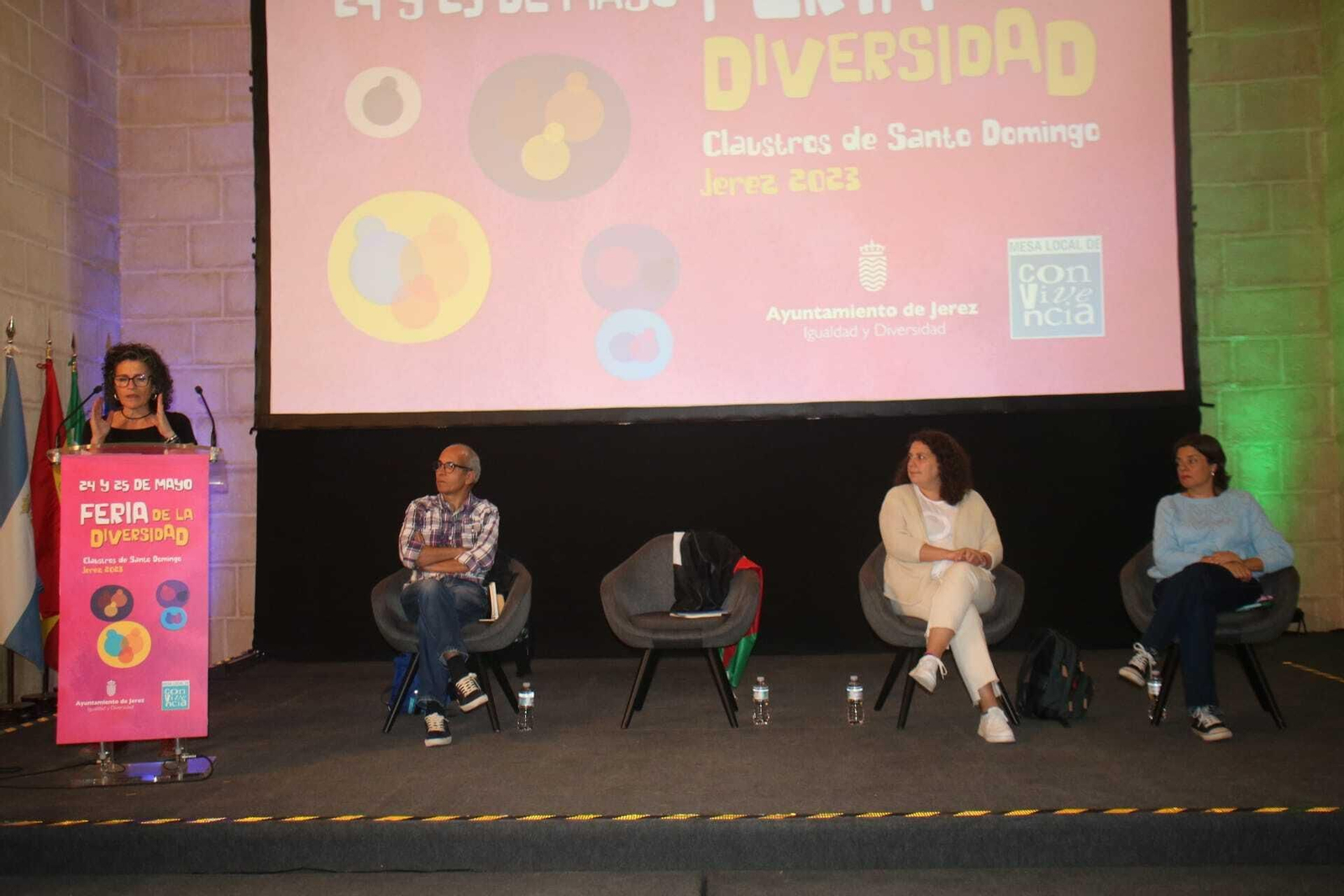 Feria de la Diversidad en los Claustros de Santo Domingo de Jerez