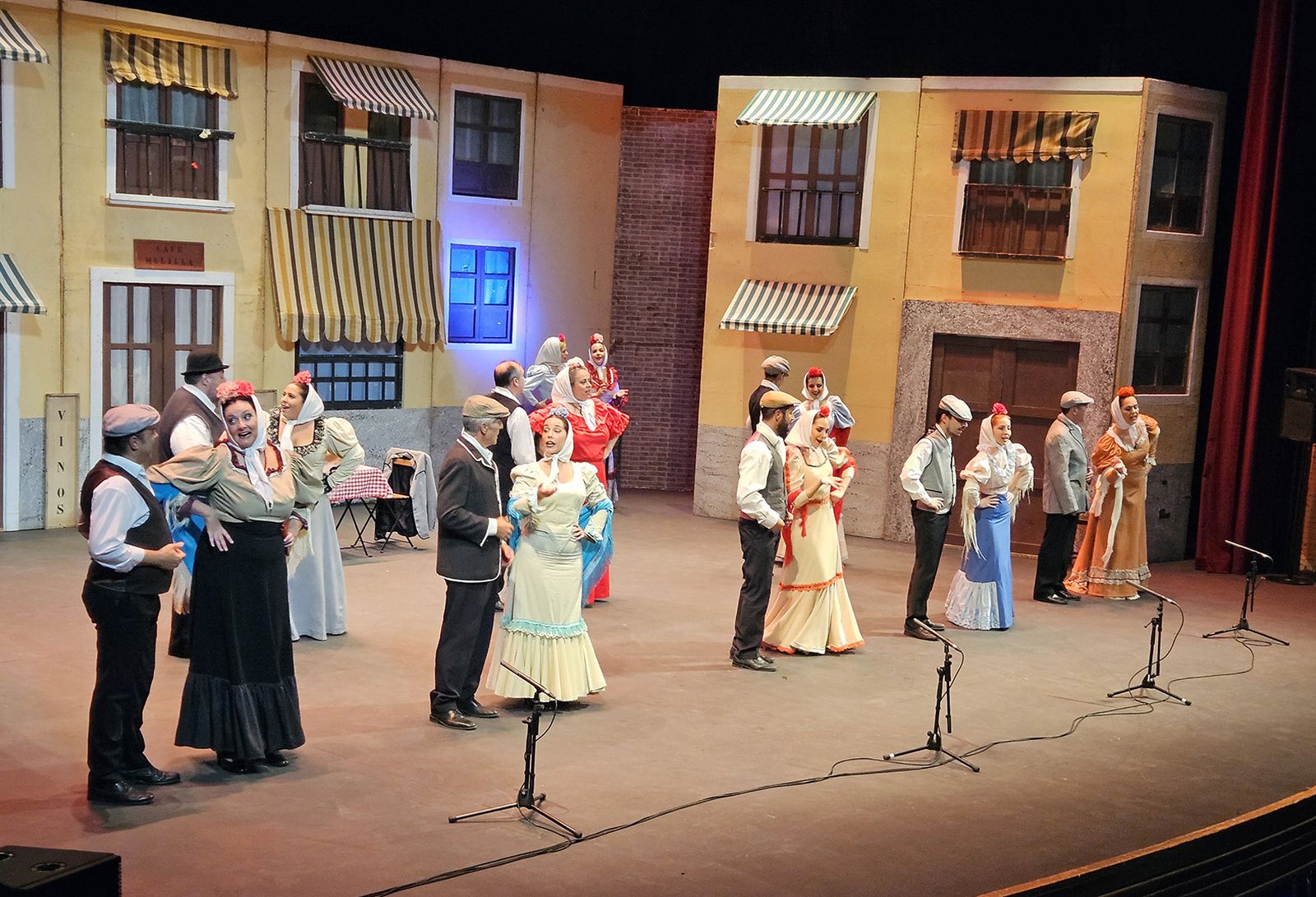 Imagen de la zarzuela ‘La verbena de la paloma’ en el Maestro Padilla.