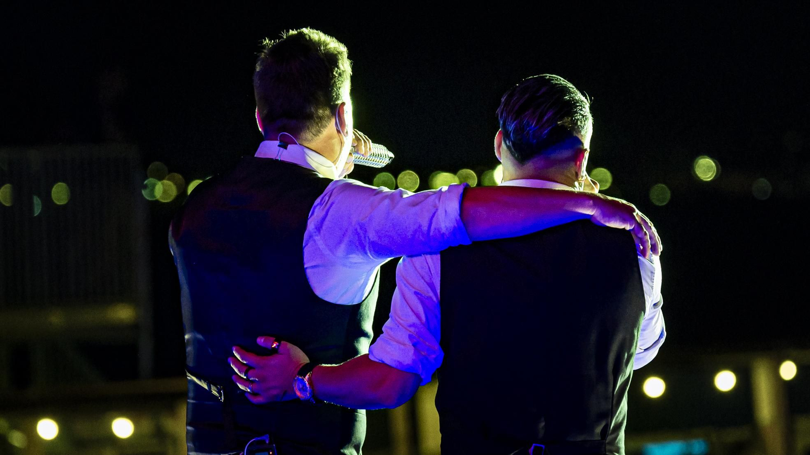 Las imágenes del concierto de despedida de Andy&Lucas en el muelle de Cádiz