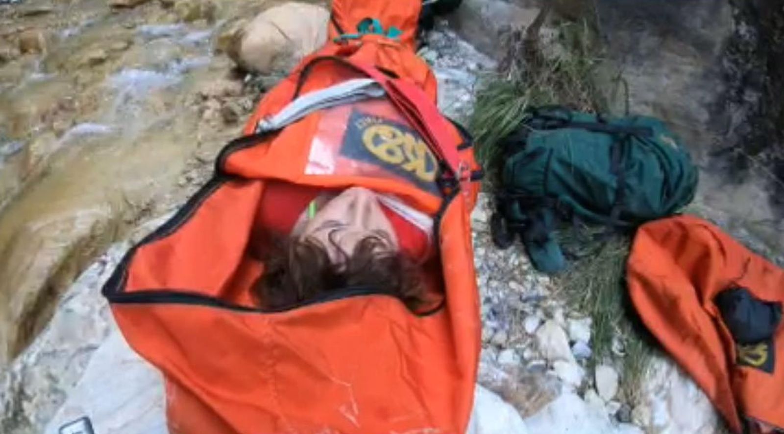 Excursionista accidentada en el río Higuerón.