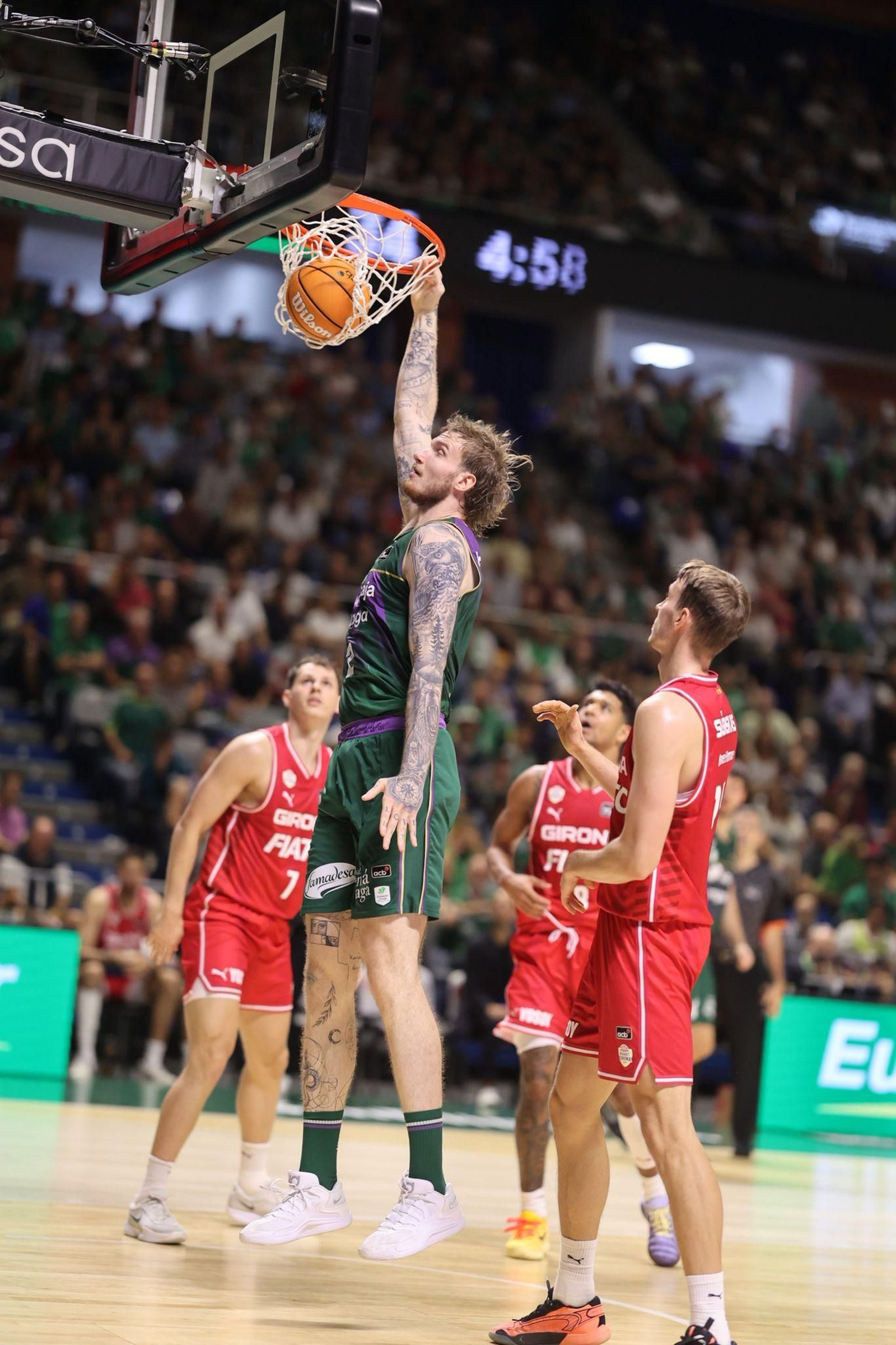 Unicaja-Girona, en fotos
