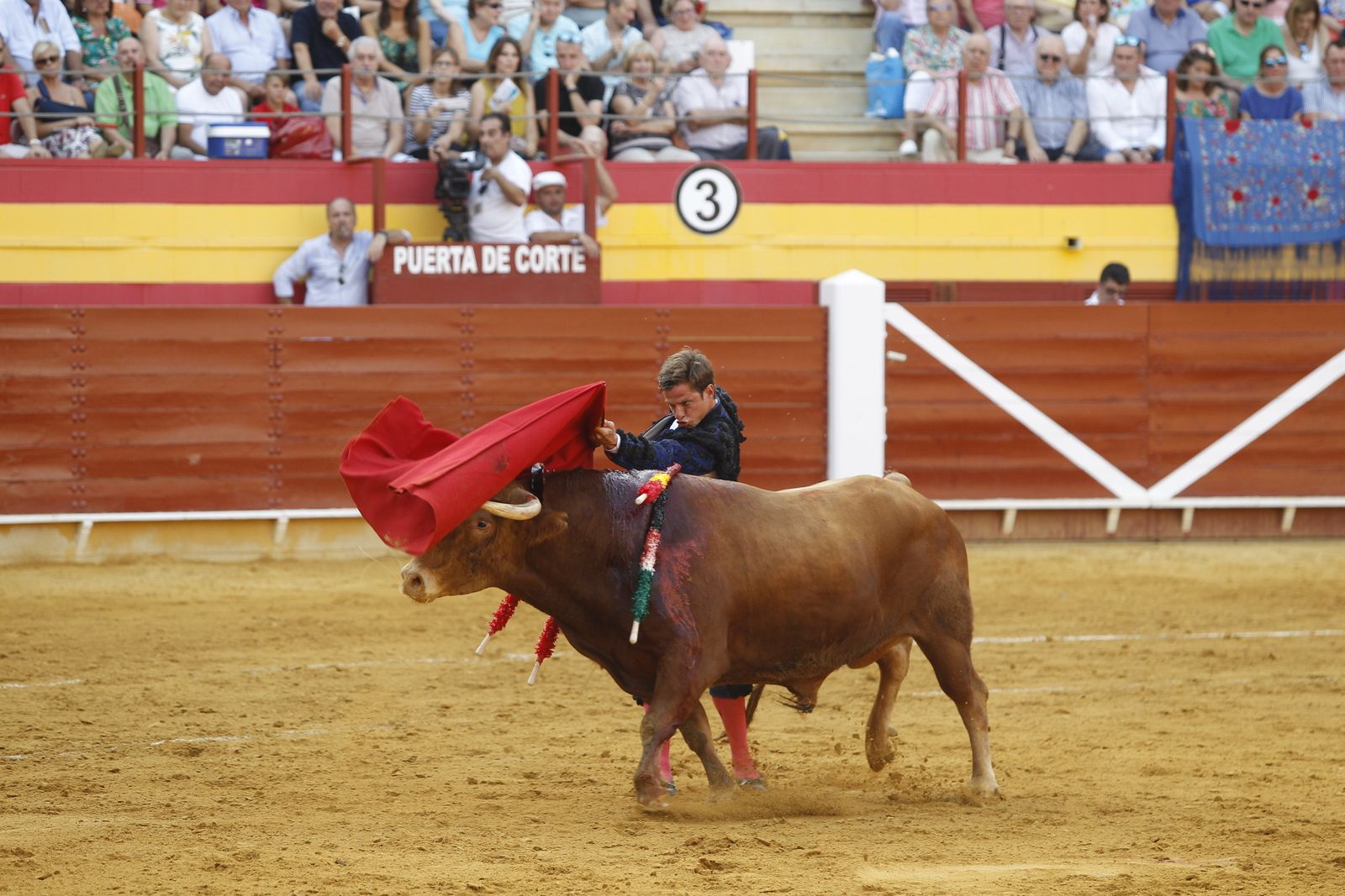 Fotogalería corrida toros Feria Santa Ana-Roquetas de Mar-El Juli-Perera-Aguado