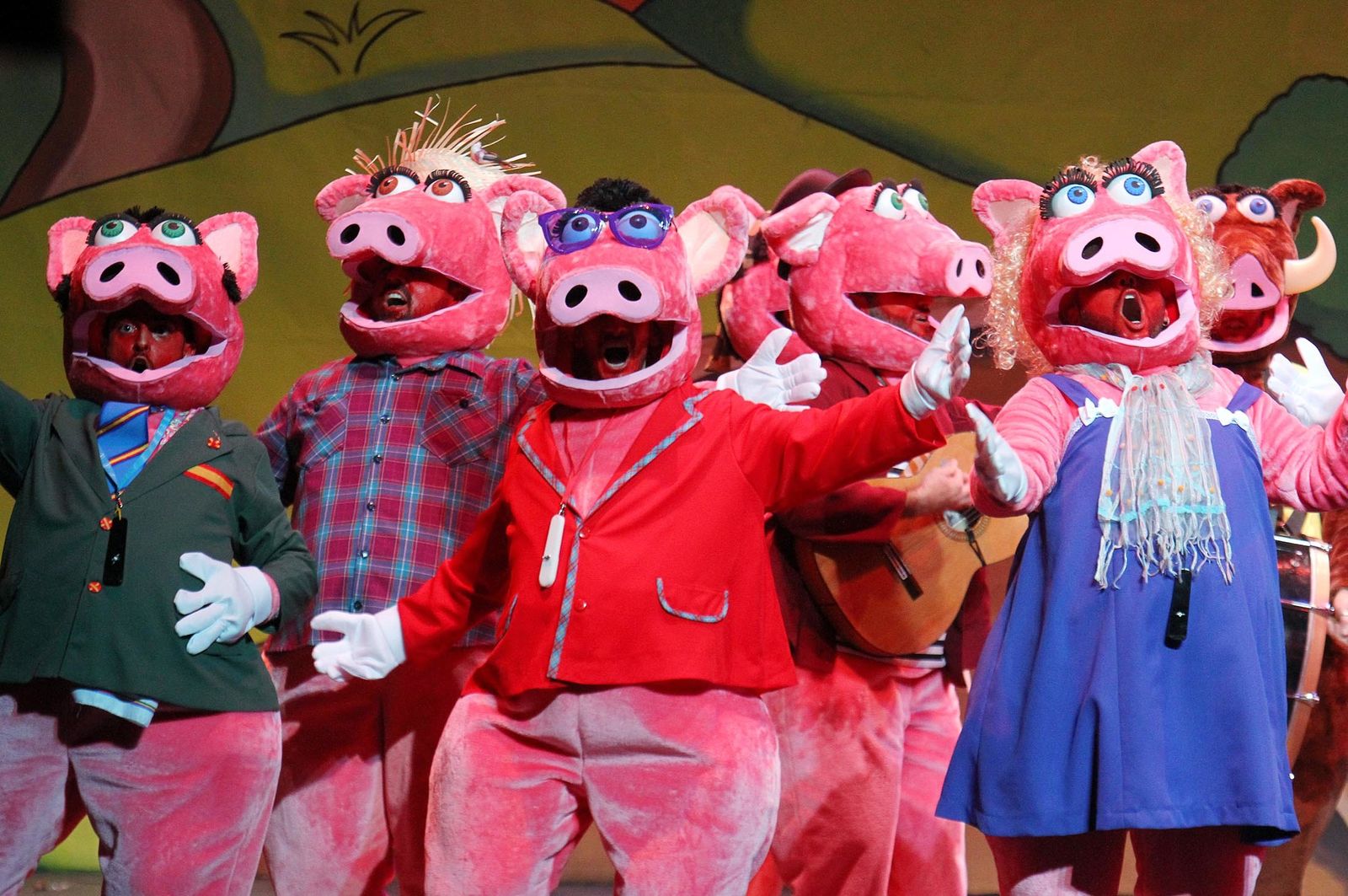 Primera jornada de preliminares del Carnaval Colombino