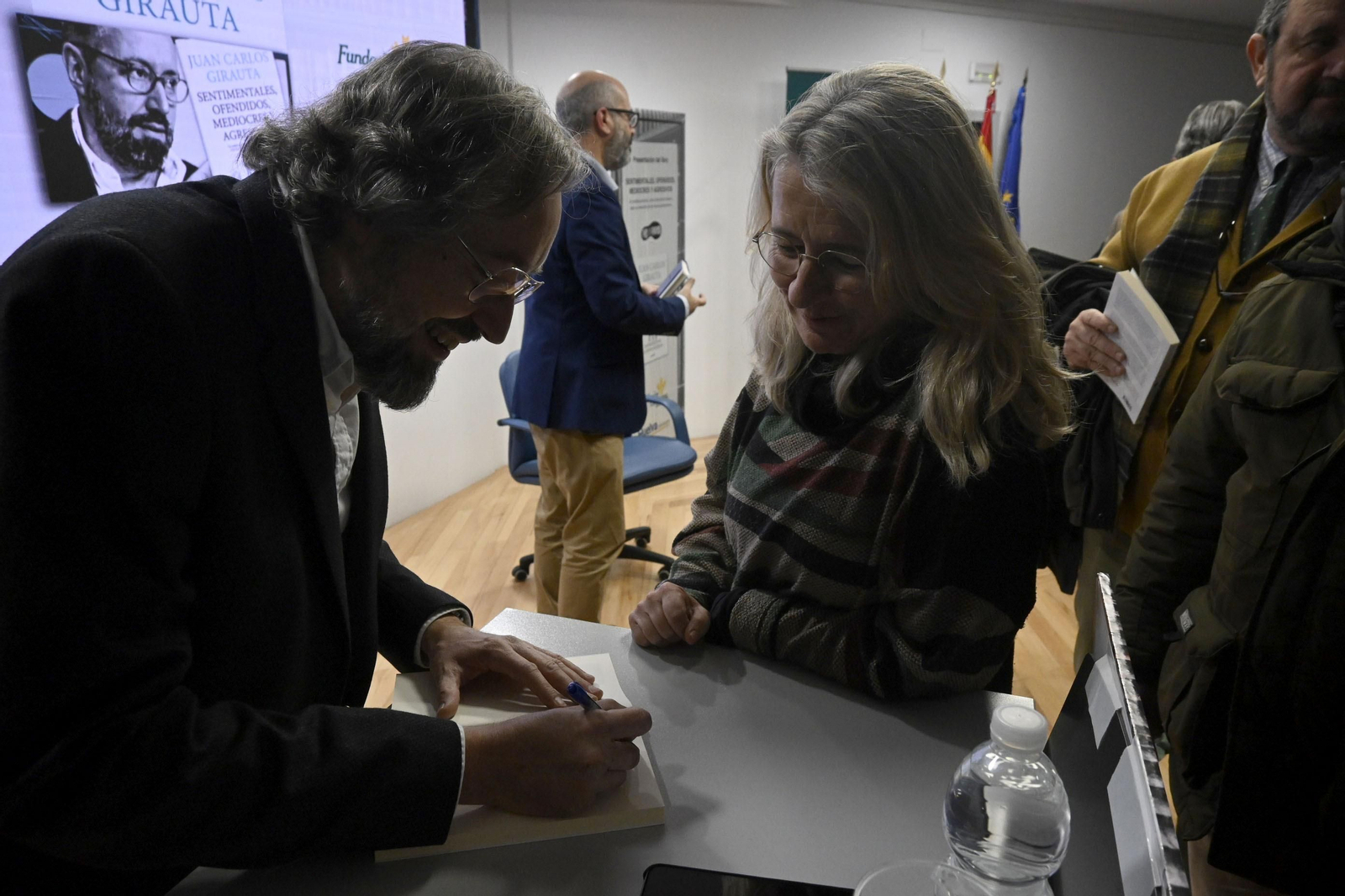 Imágenes de la presentación del libro de Juan Carlos Girauta  "Sentimentales, ofendidos, mediocres y agresivos"