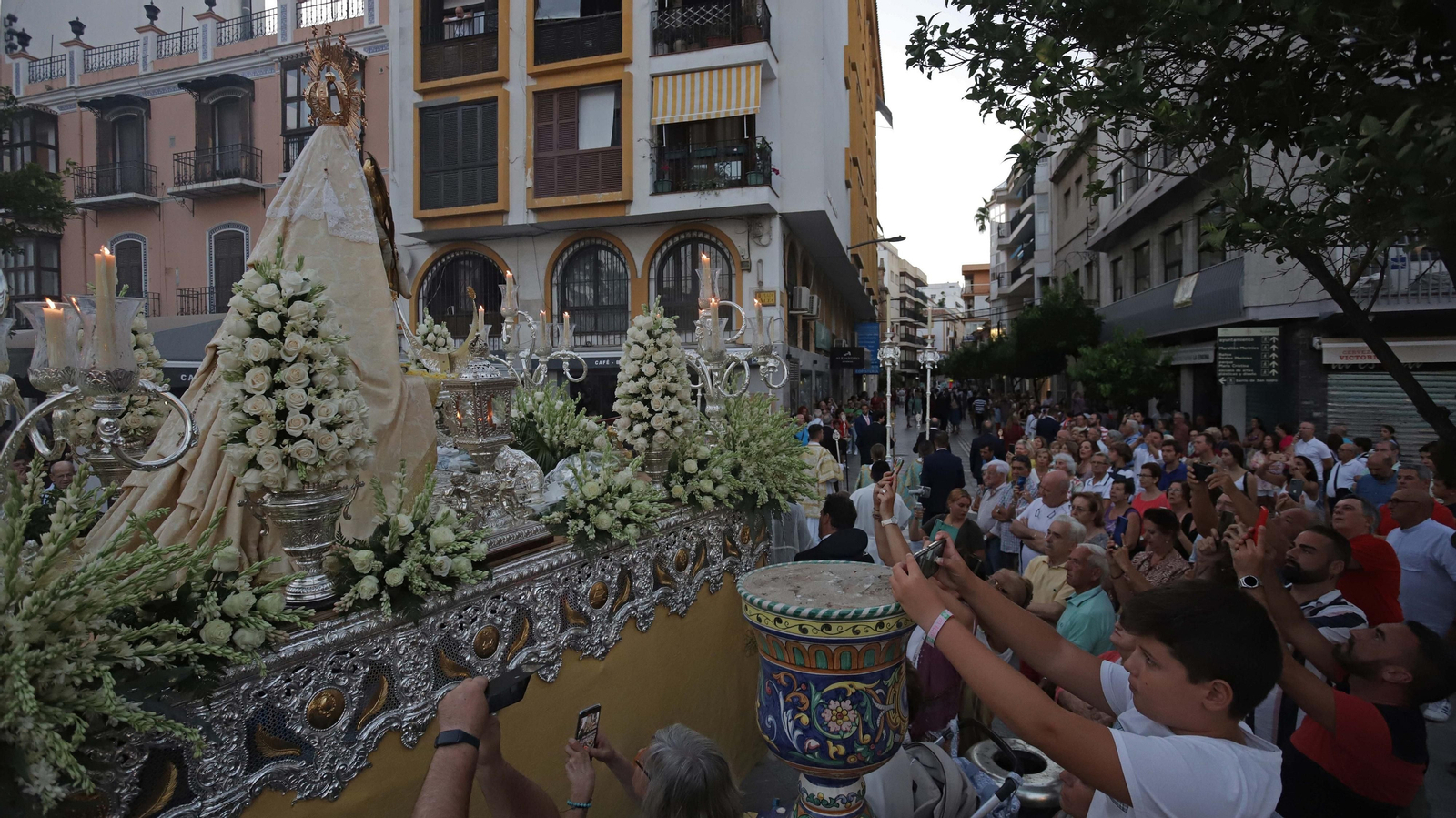 Fotos de la procesión de la Virgen de La Palma en Algeciras