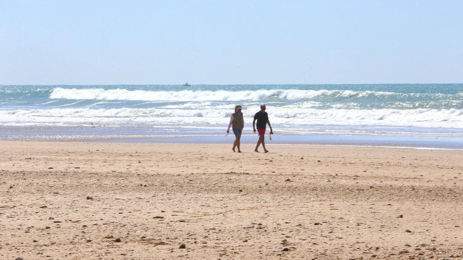 Playa de La Barrosa.