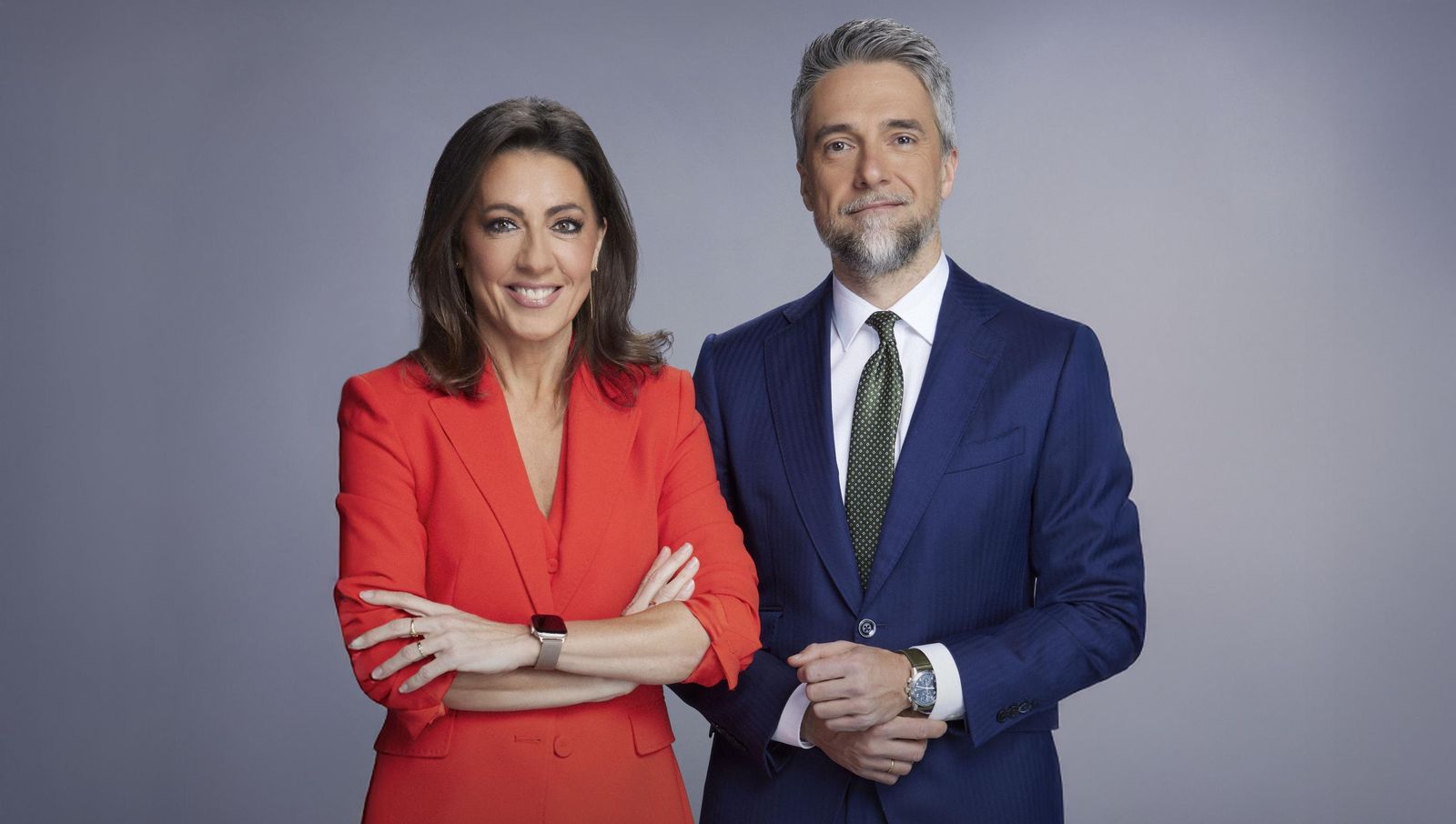 Ángeles Blanco y Carlos Franganillo, nueva pareja nocturna en Telecinco