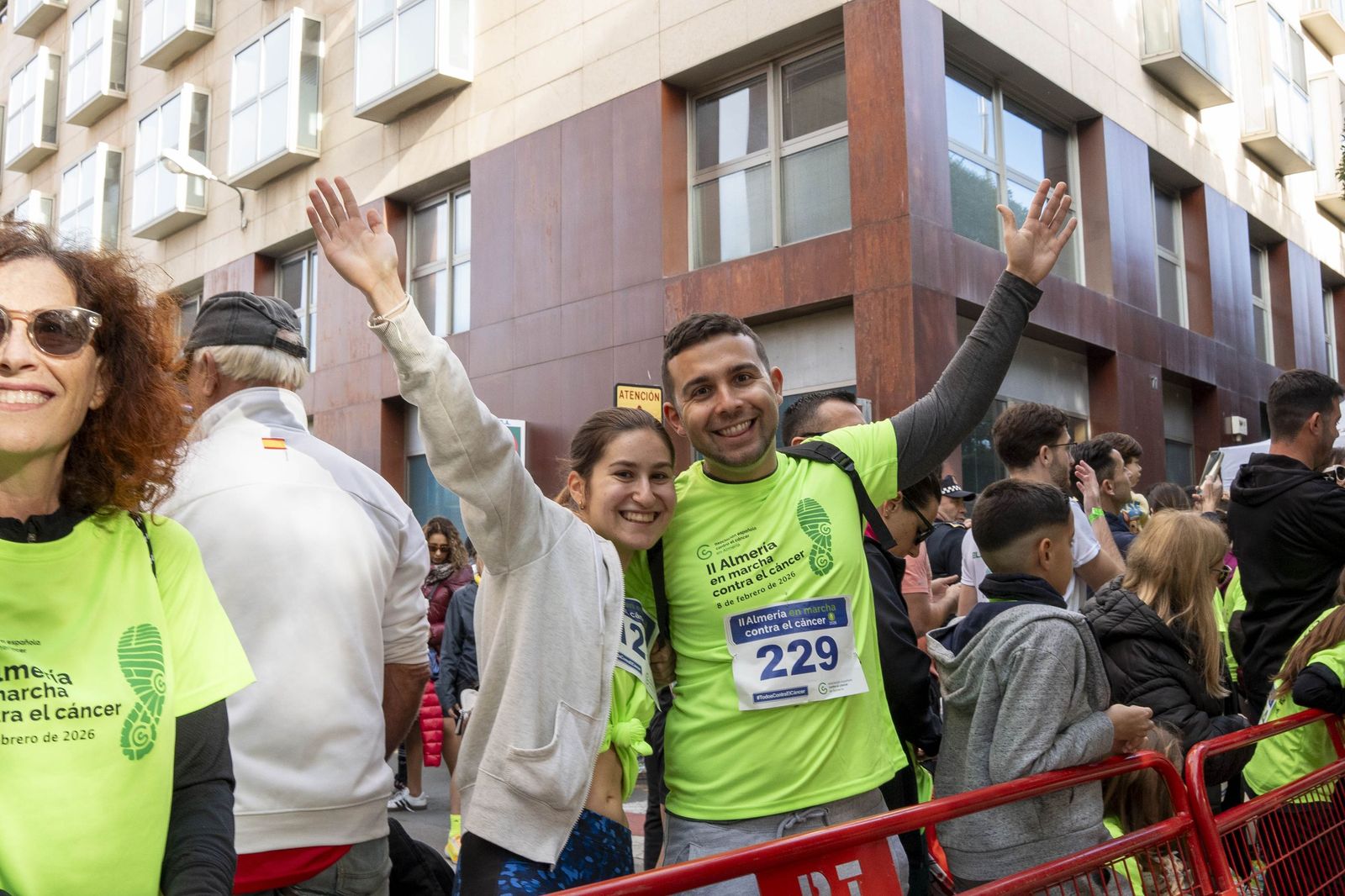 Almería corre unida contra el cáncer en una jornada solidaria