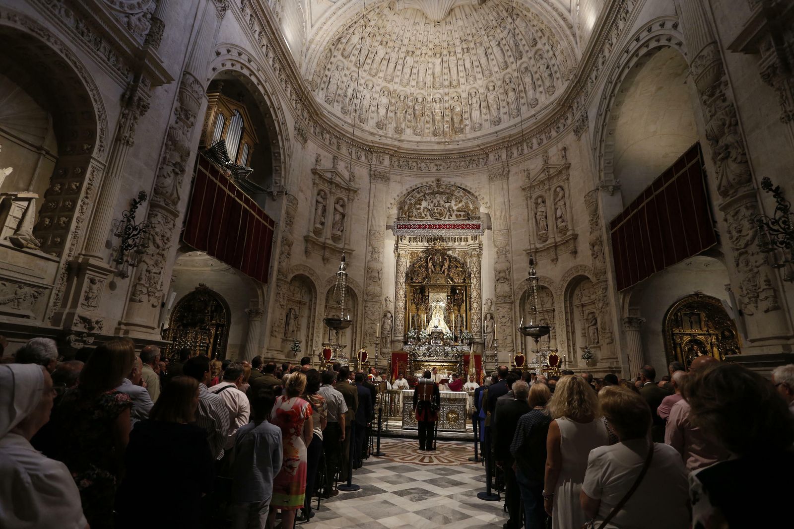 Celebración de la festividad de San Fernando en la Catedral de Sevilla