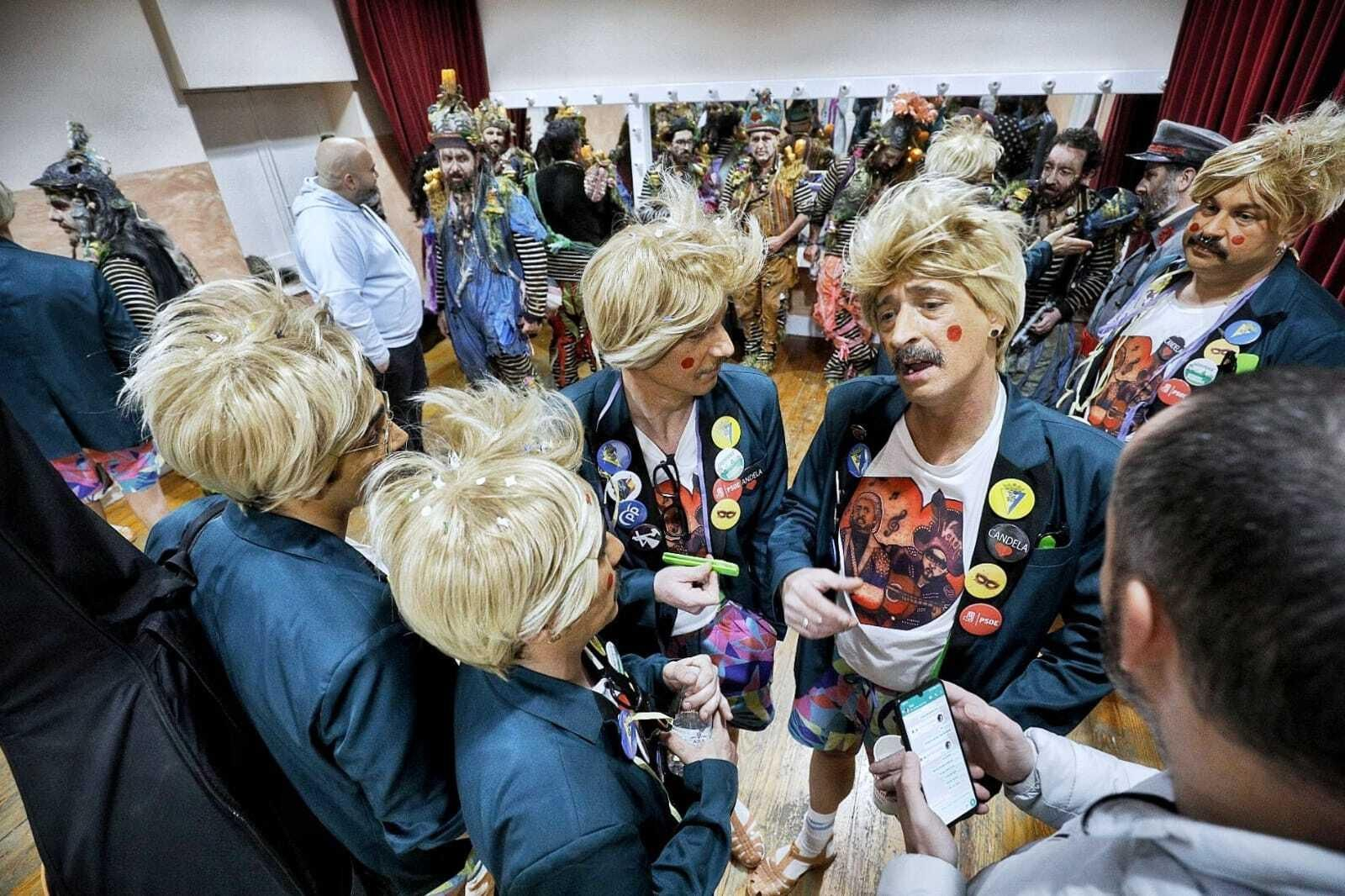 Chirigota 'Cádiz qué bonita eres, los bipolares'.