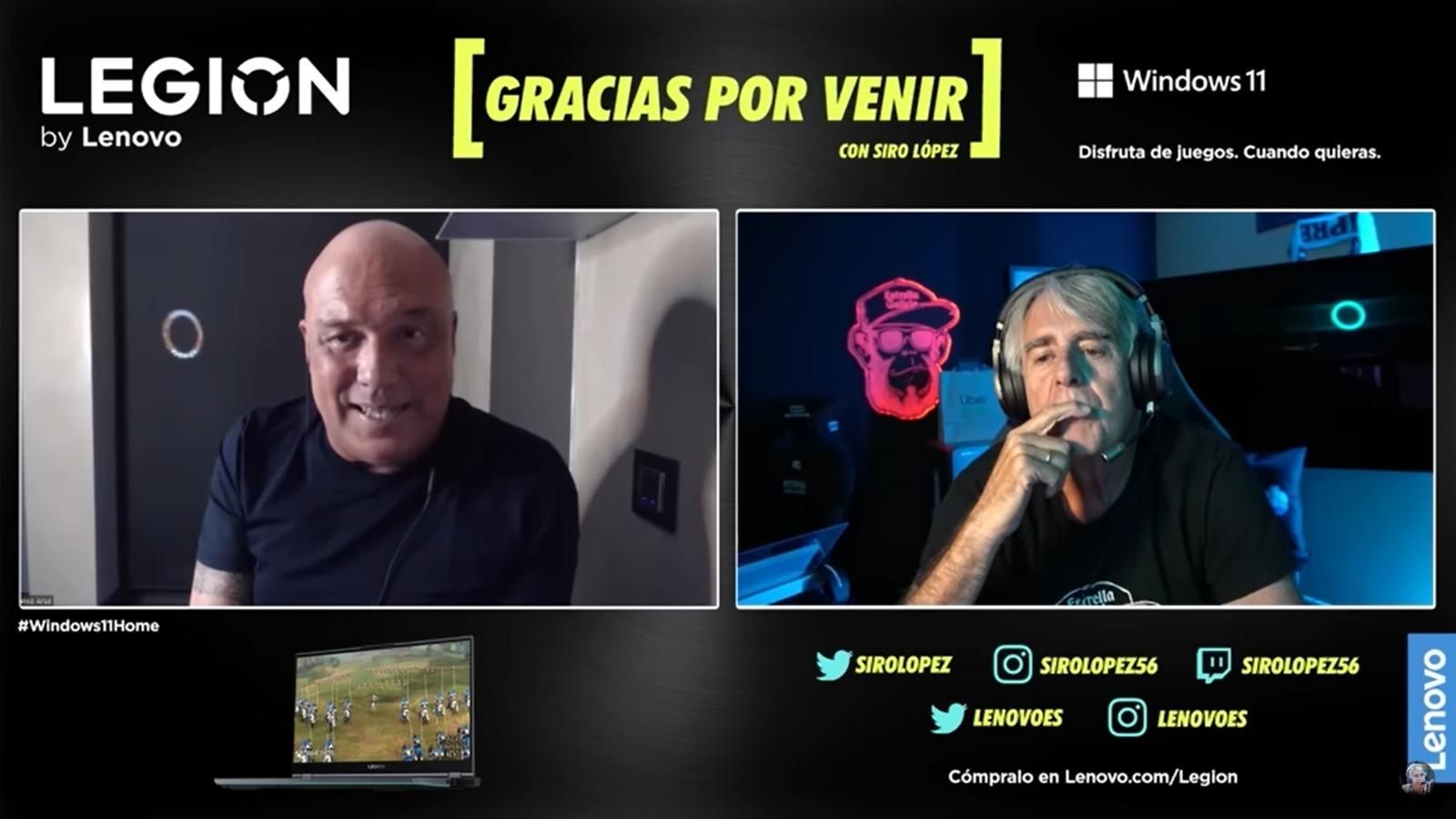 Alfonso Arús charla con Siro López en su canal de Twitch