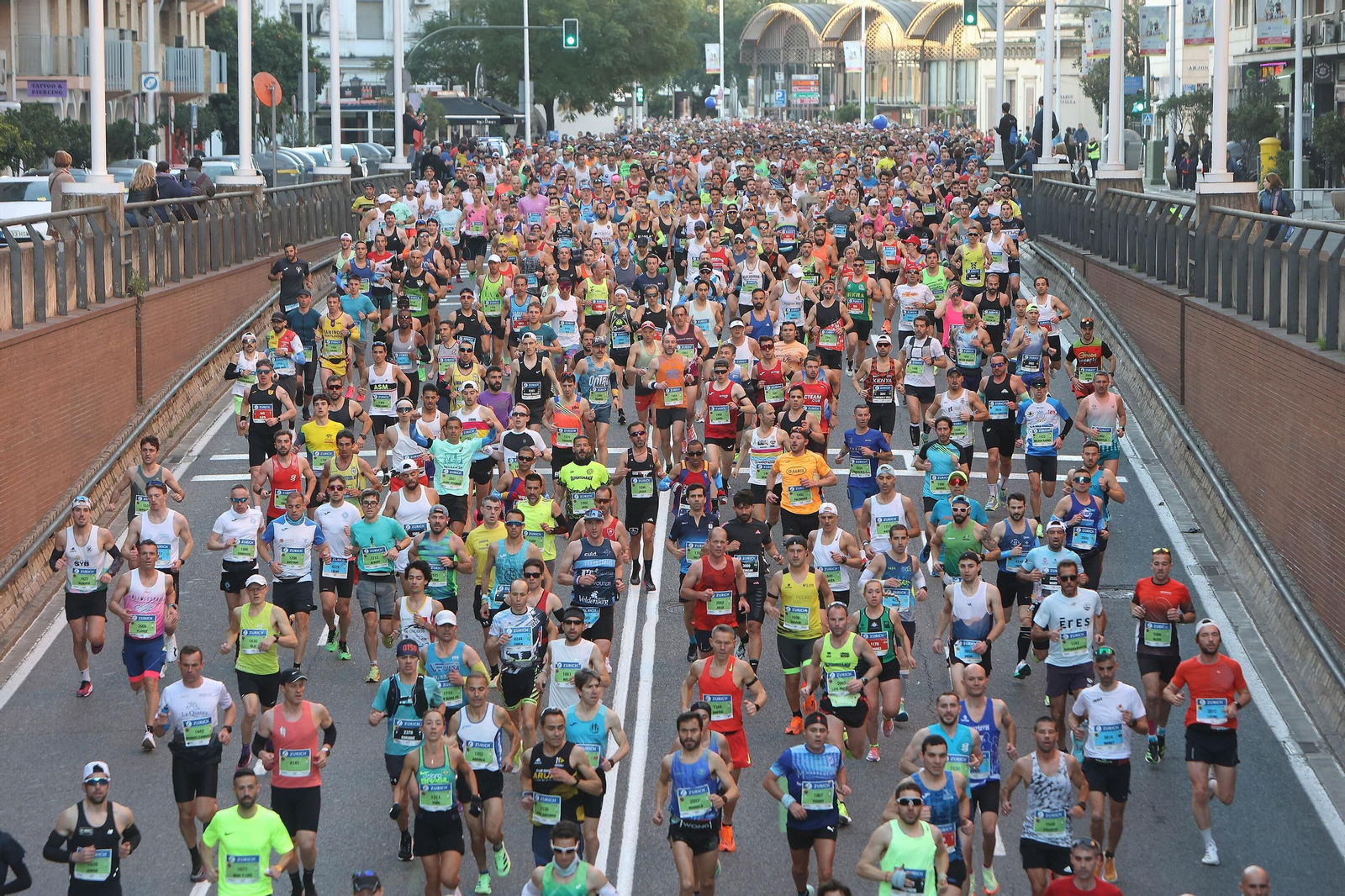 Las fotos del Zurich Maratón de Sevilla