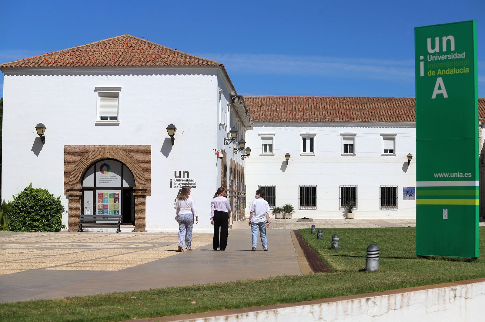 Sede de la UNIA en La Rábida.