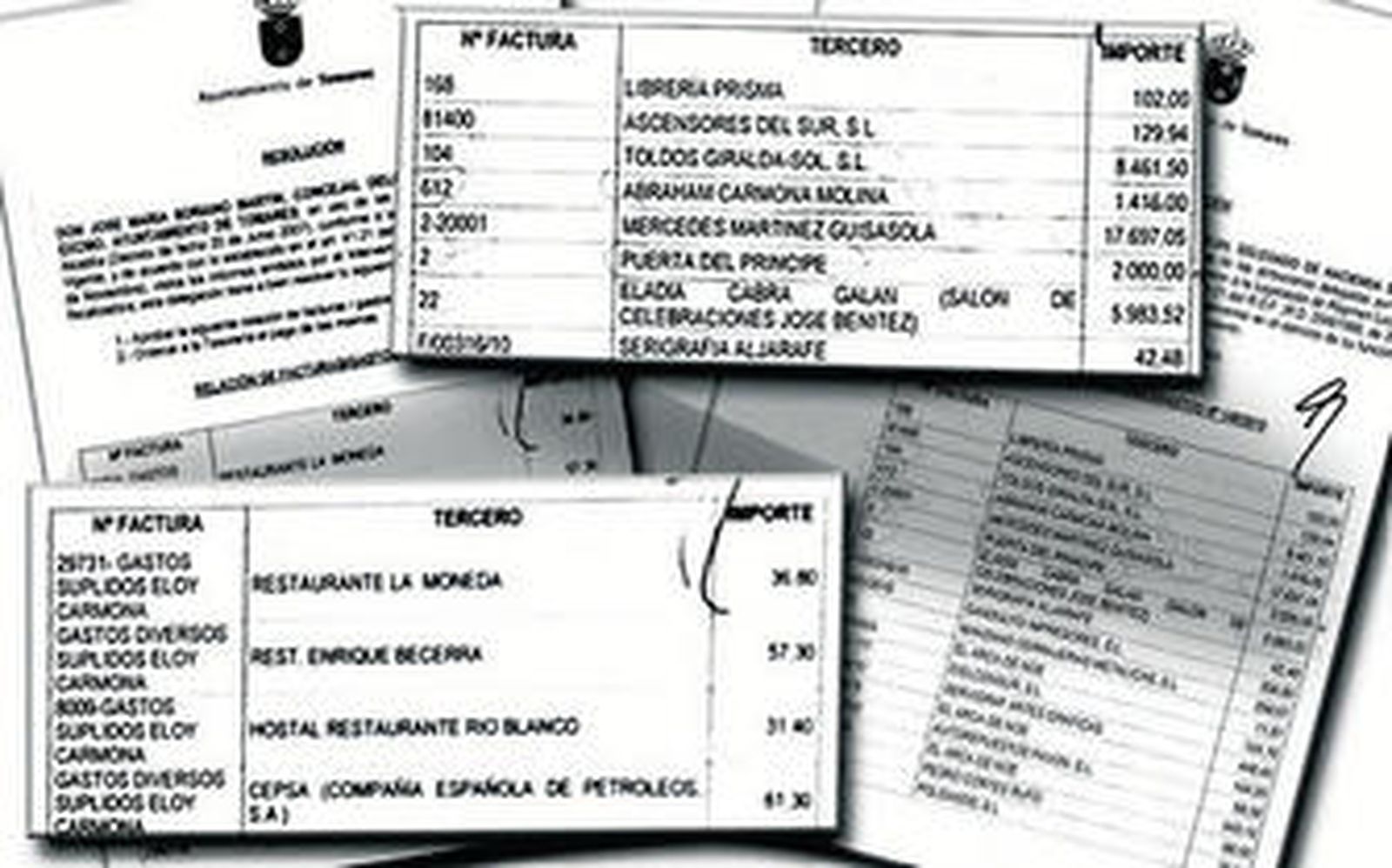 Los socialistas llevarán al alcalde a los tribunales por "facturas sospechosas"