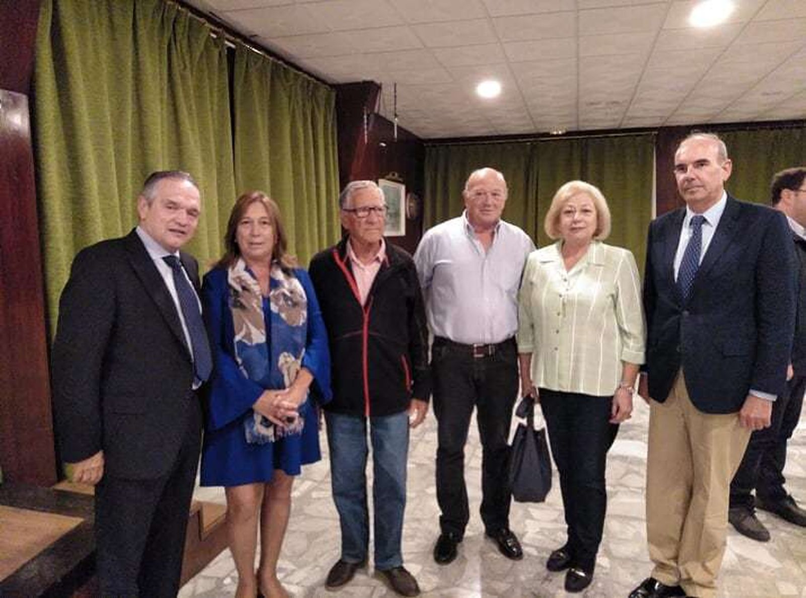 Ignacio Mollá, Mayte Mas, Jaime Beltrán, Pepi Martínez, María del Carmen Torrejón y José Manuel Millán.