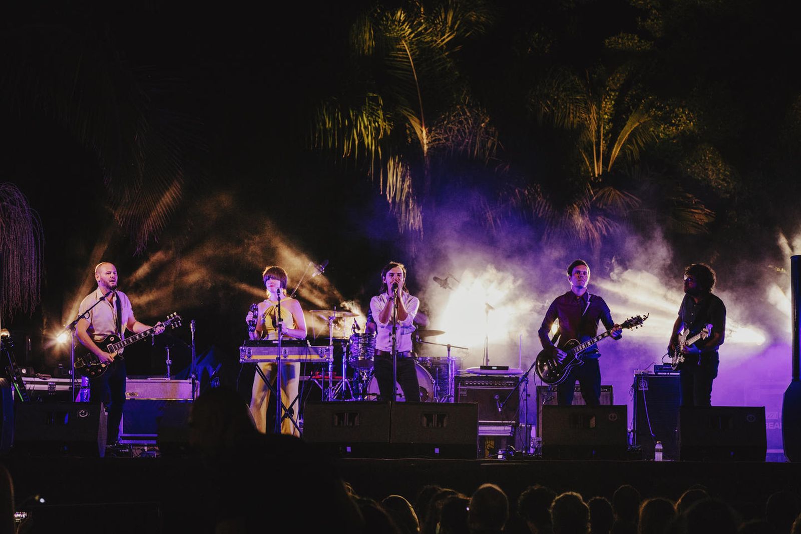 Chencho Fernández y All La Glory en un concierto del ciclo Nocturama, ofrecido en agosto de 2020.