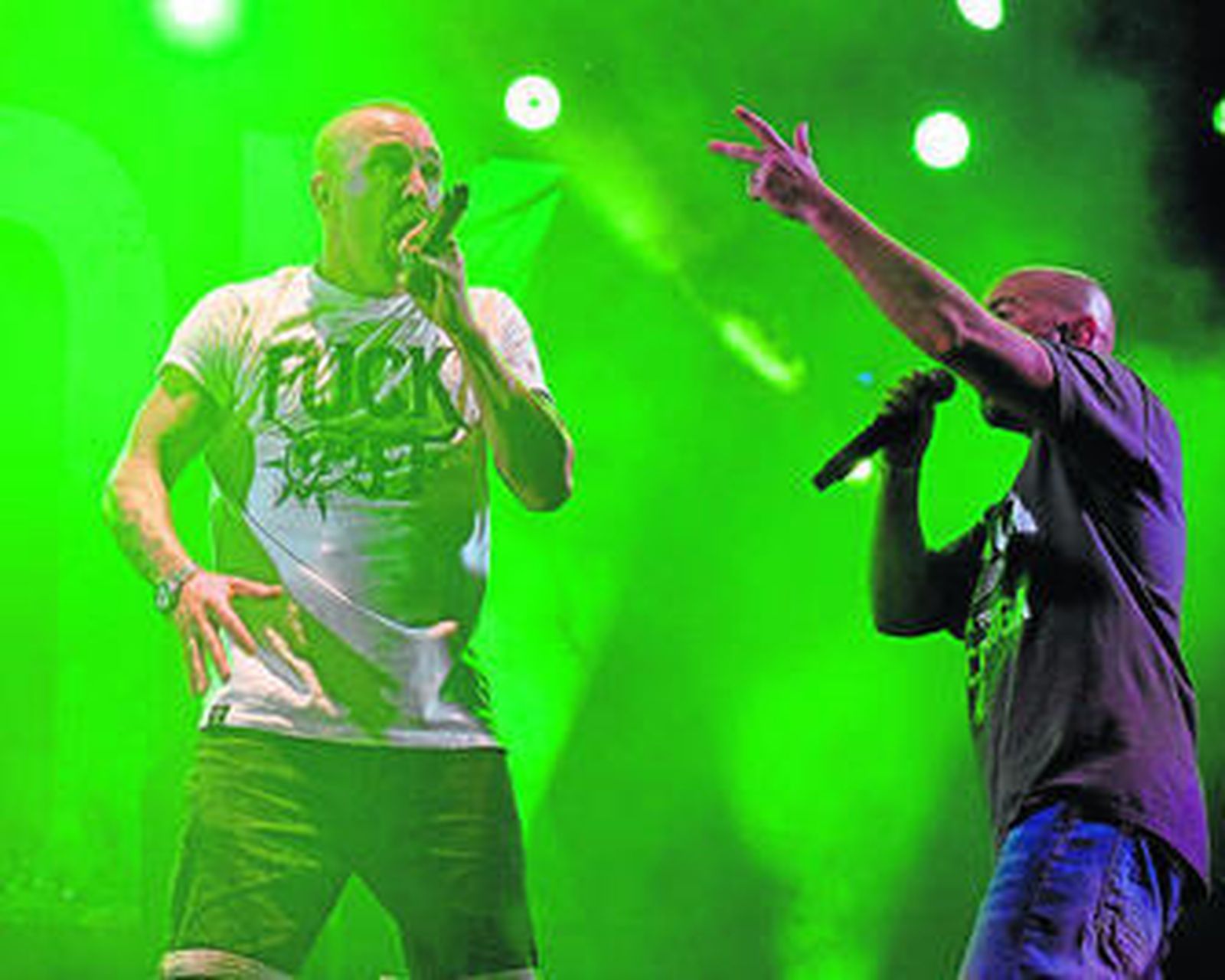 Los SFDK, que combinaron en Territorios temas conocidos de su carrera con nuevas canciones.