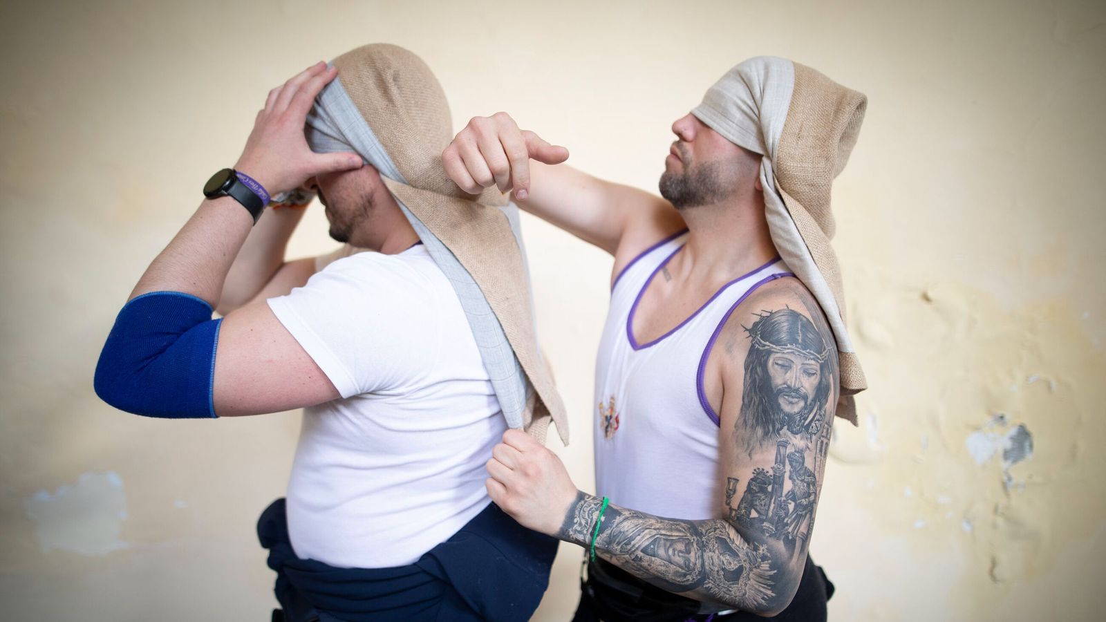 Costaleros del Señor de las Tres Caídas, Miércoles Santo 2024