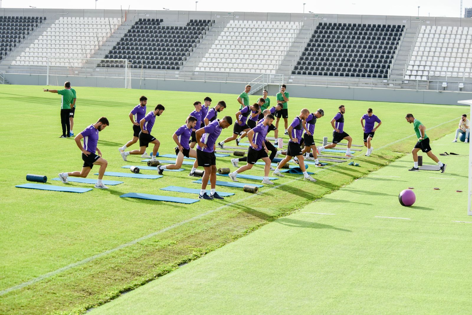 Las fotos del entrenamiento de la Balona