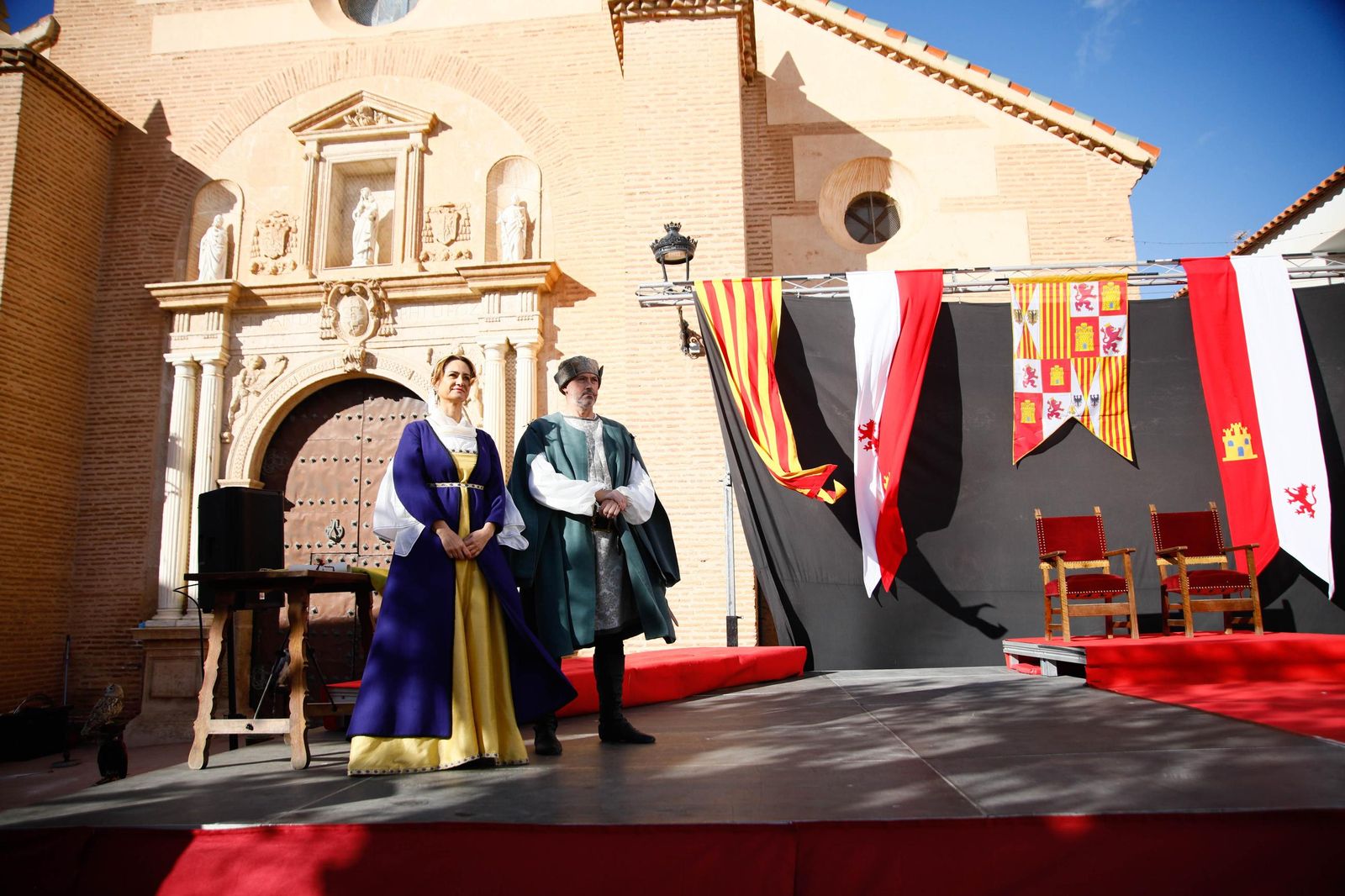 La Recreación de la Pernoctación de los Reyes Católicos en Fiñana, en imágenes