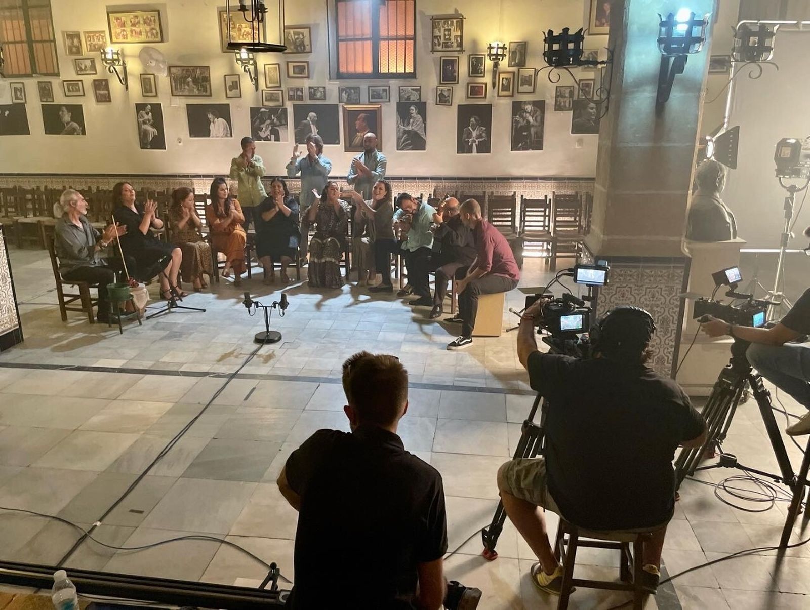 El Centro Cultural Flamenco Don Antonio Chacón, un plató de televisión