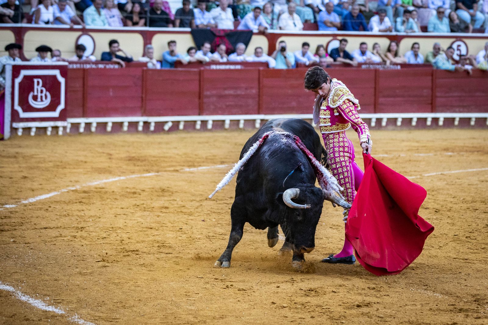 Diego Urdiales, Sebastián Castella y Daniel Luque, en la plaza de toros de El Puerto
