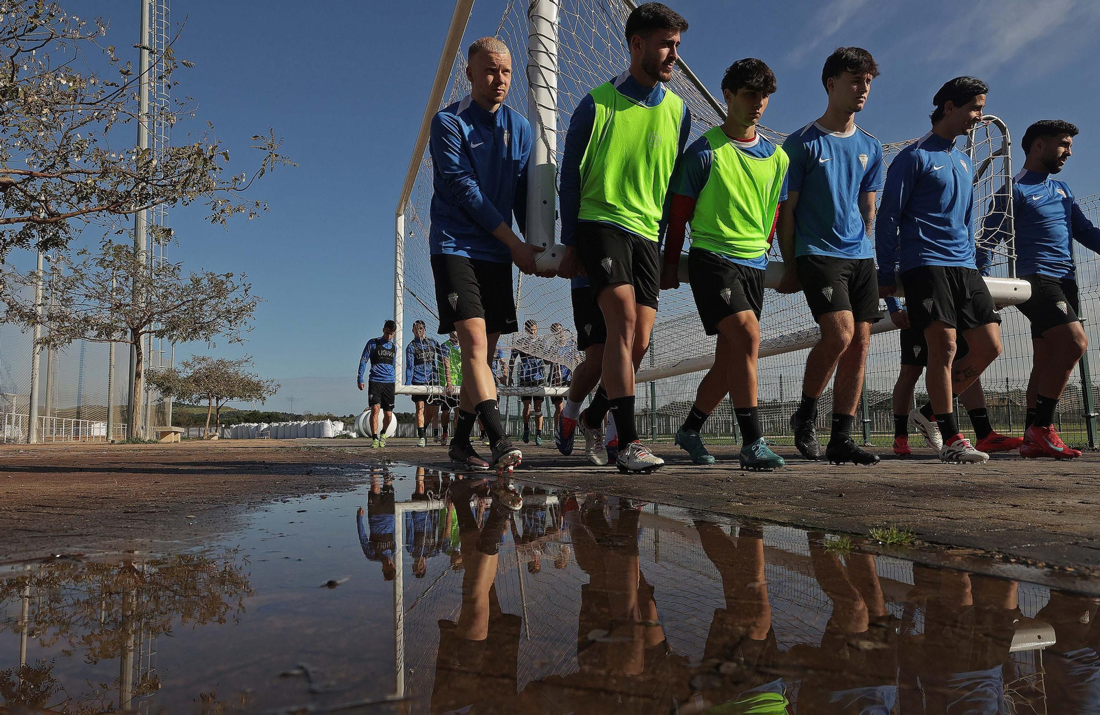 Fotos del entrenamiento del Algeciras preparatorio al partido del domingo en Marbella