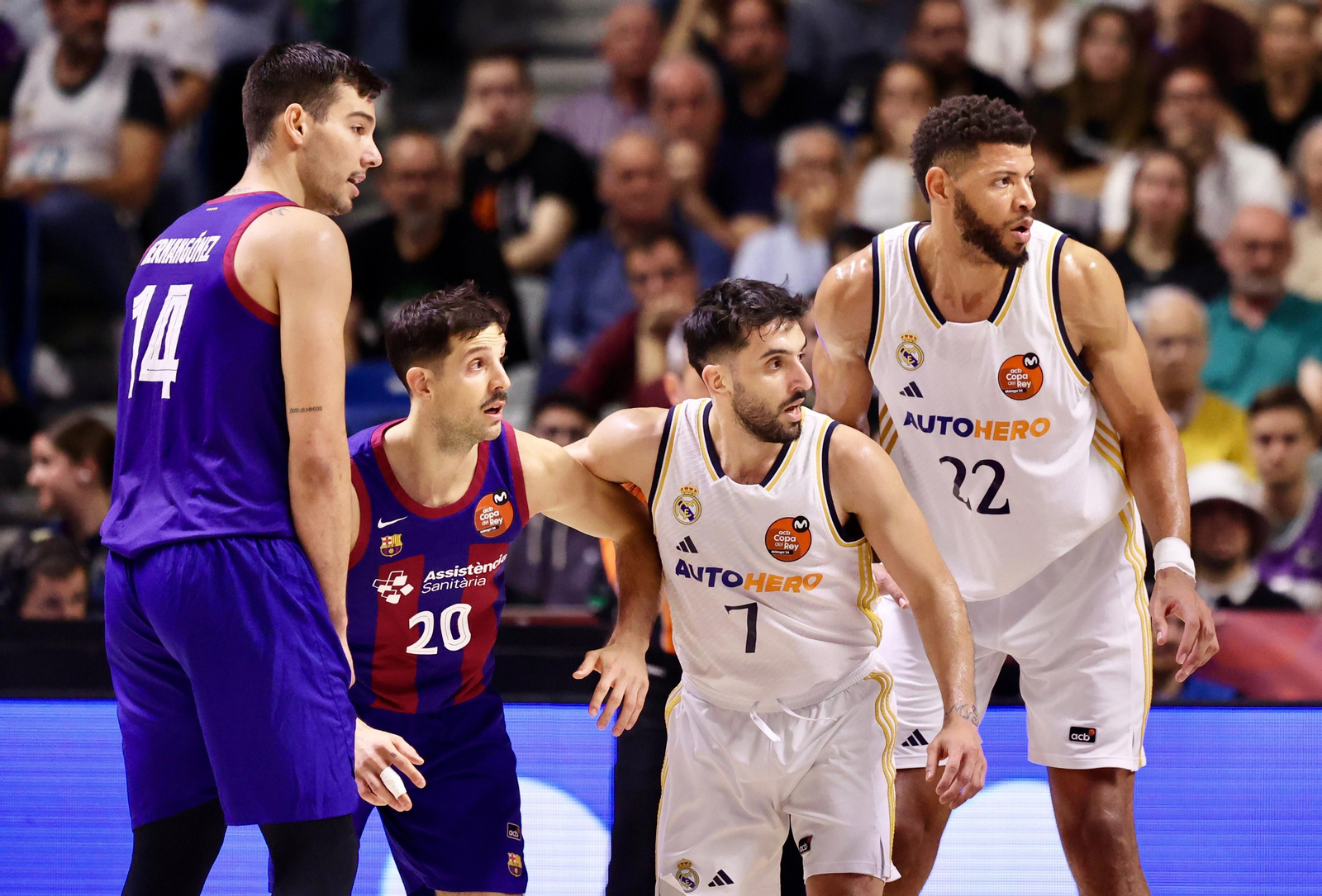 La Final de copa entre Real Madrid y Barça, en fotos